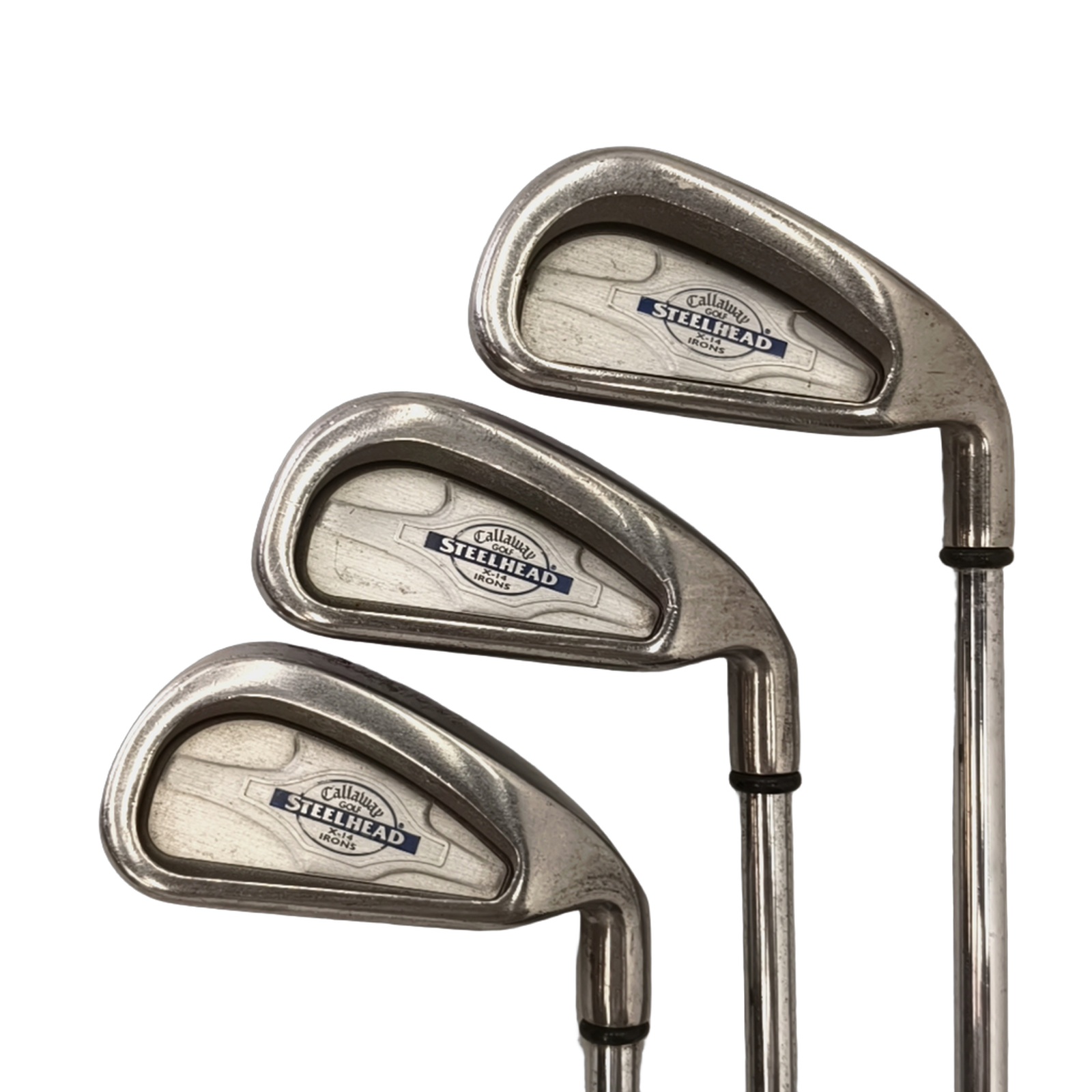 Callaway Steelhead X-14 Jernsæt / 3-7i+9i / Flex Regular / Stål [model:birefnet-general] [bg:handrolled]