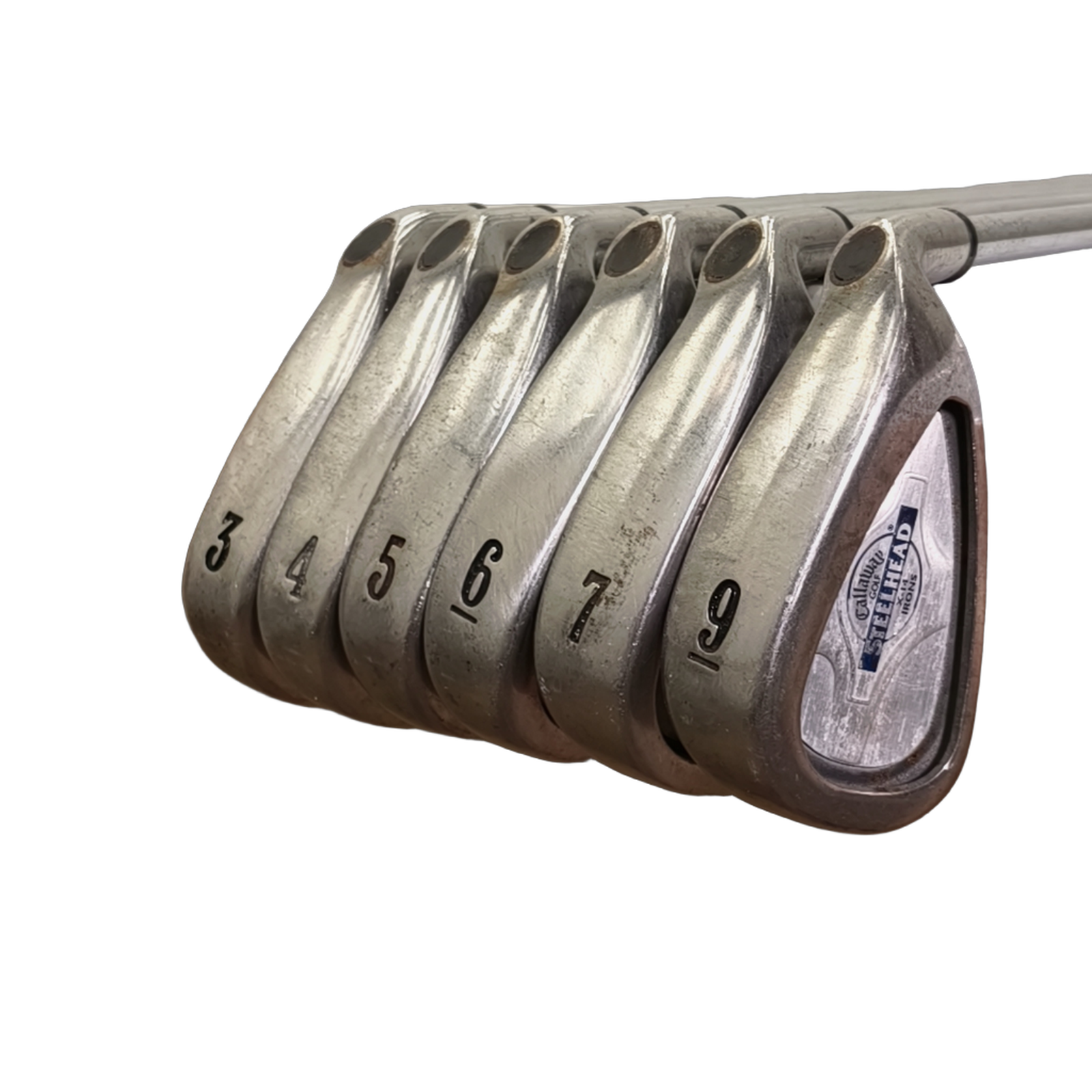 Callaway Steelhead X-14 Jernsæt / 3-7i+9i / Flex Regular / Stål [model:birefnet-general] [bg:handrolled]