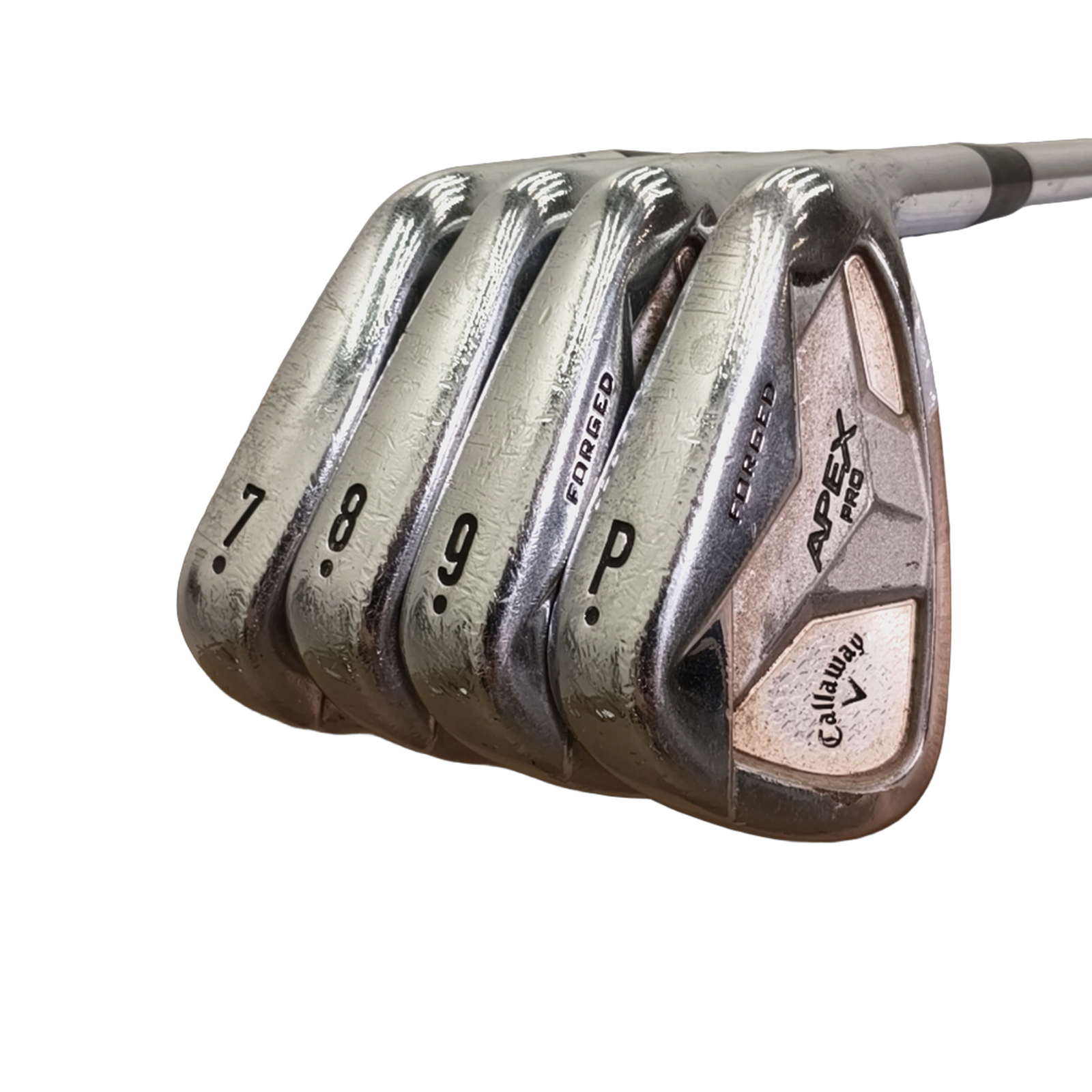 Callaway Apex Pro 19 Jernsæt / 7-PW / Flex Regular / Stål [model:birefnet-general] [bg:handrolled]