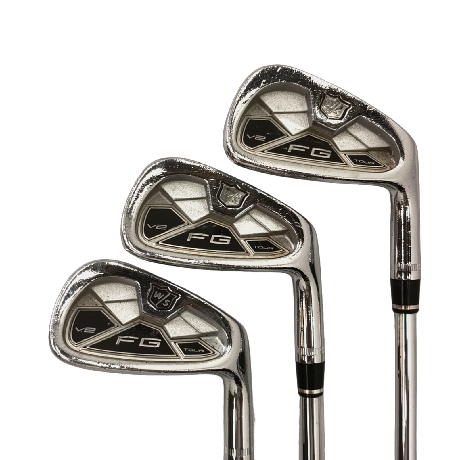 Wilson Staff FG Tour V2 Jernsæt / 4-PW / Flex X-Stiff / Stål [model:birefnet-general] [bg:handrolled]