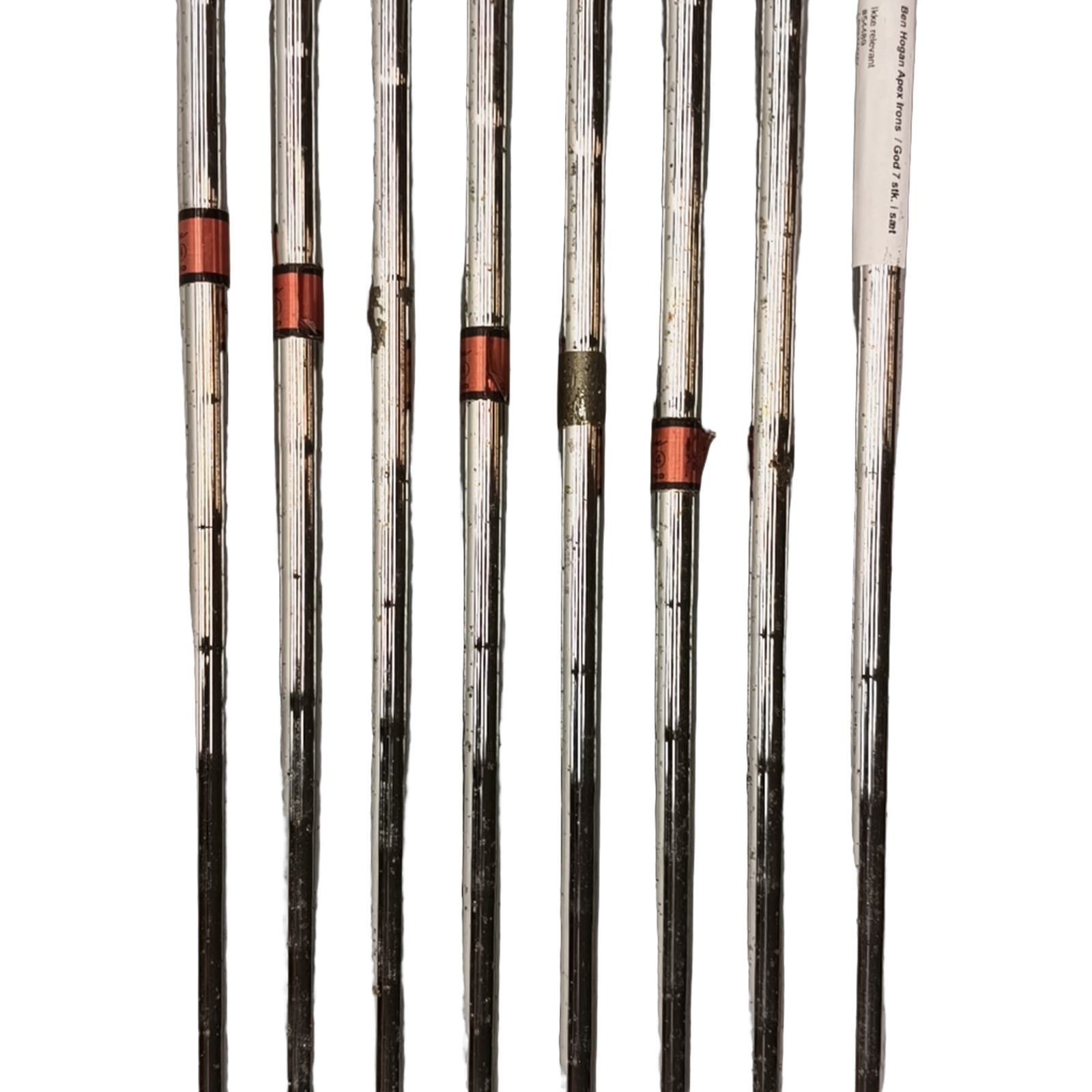 Ben Hogan Apex FTX Jernsæt / 3-PW / Flex Stiff / Stål [model:birefnet-general] [bg:handrolled]