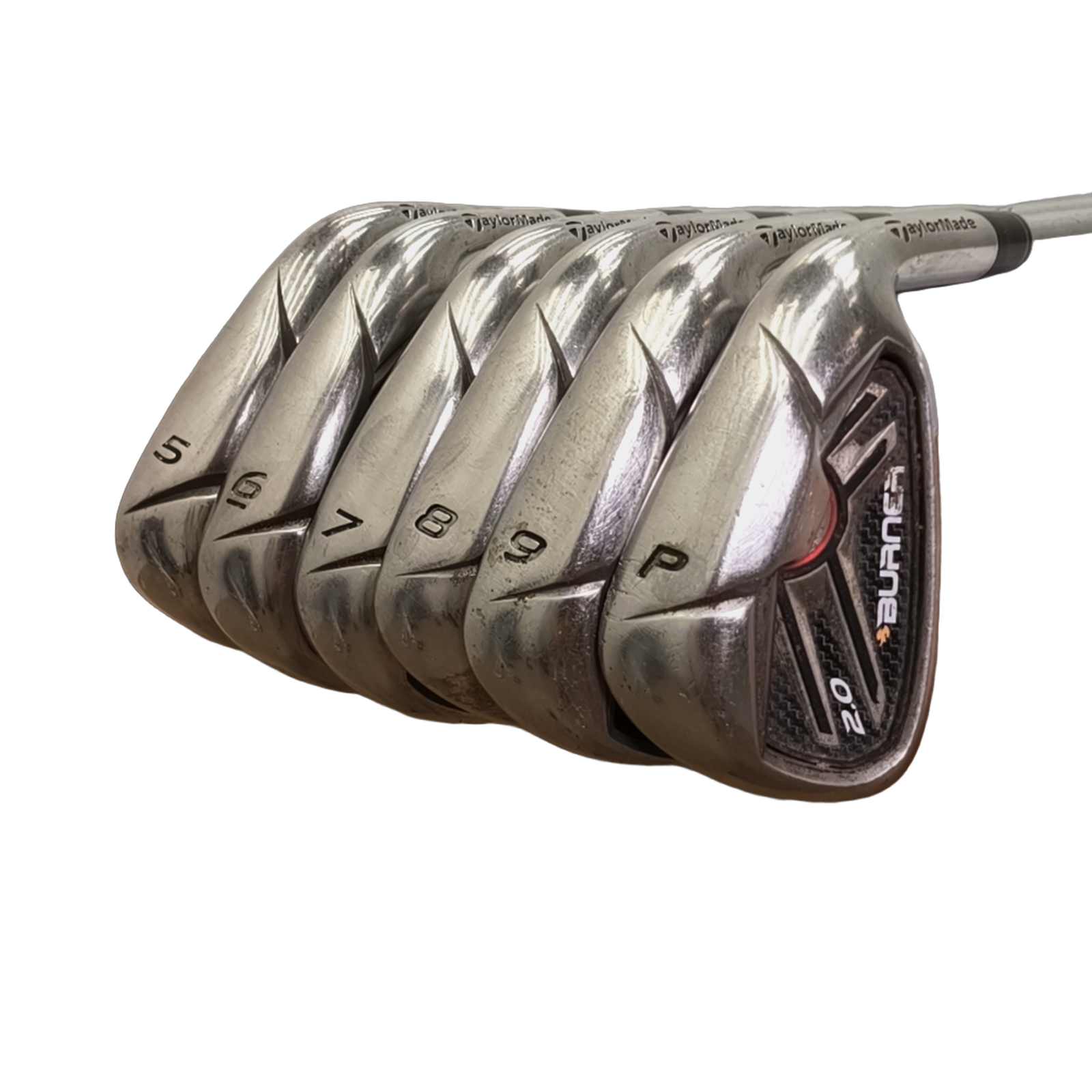 TaylorMade Burner 2.0 Jernsæt / 5-PW / Flex Regular / Stål [model:birefnet-general] [bg:handrolled]