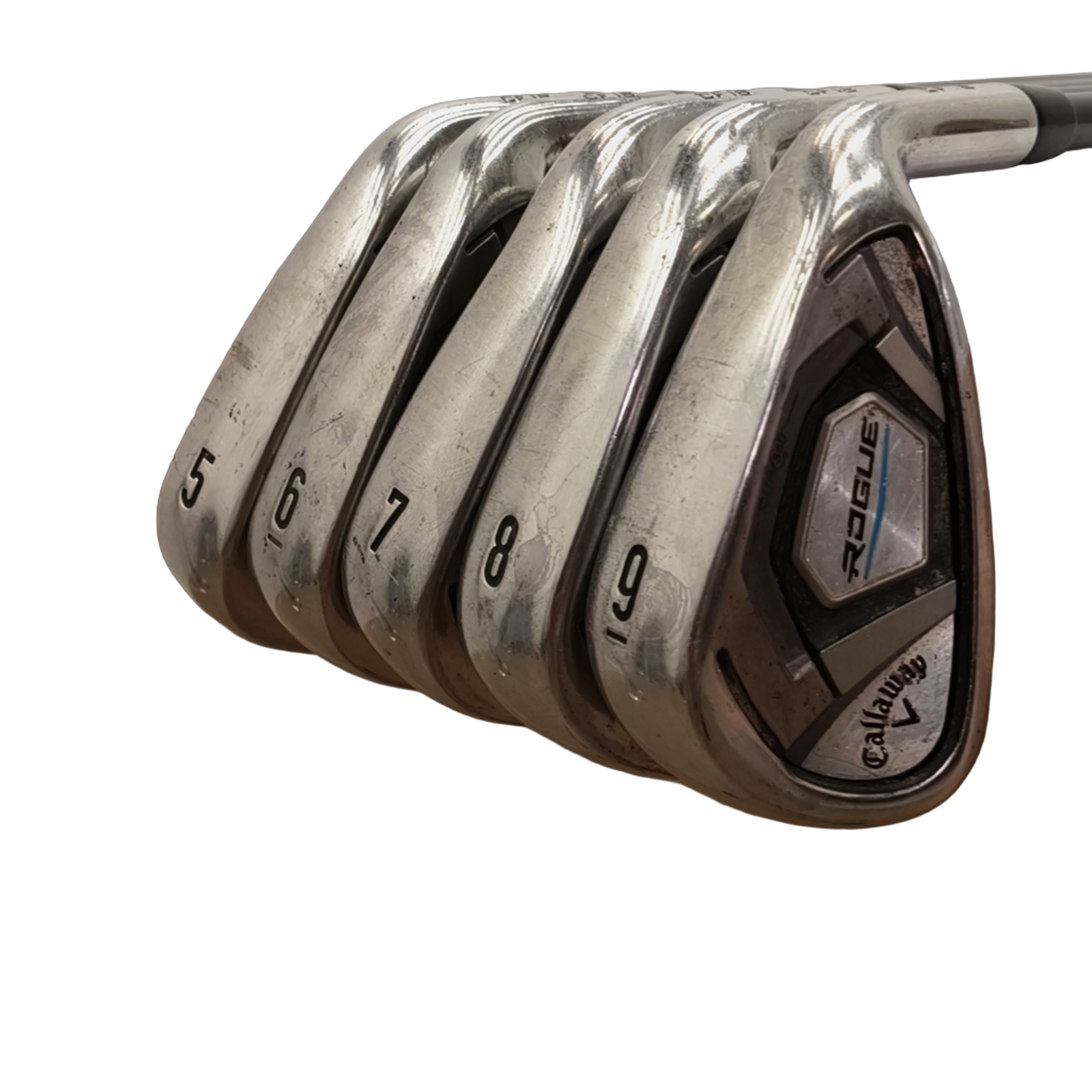 Callaway Rogue CF18 Jernsæt / 5-9i / Flex Regular / Grafit [model:birefnet-general] [bg:handrolled]