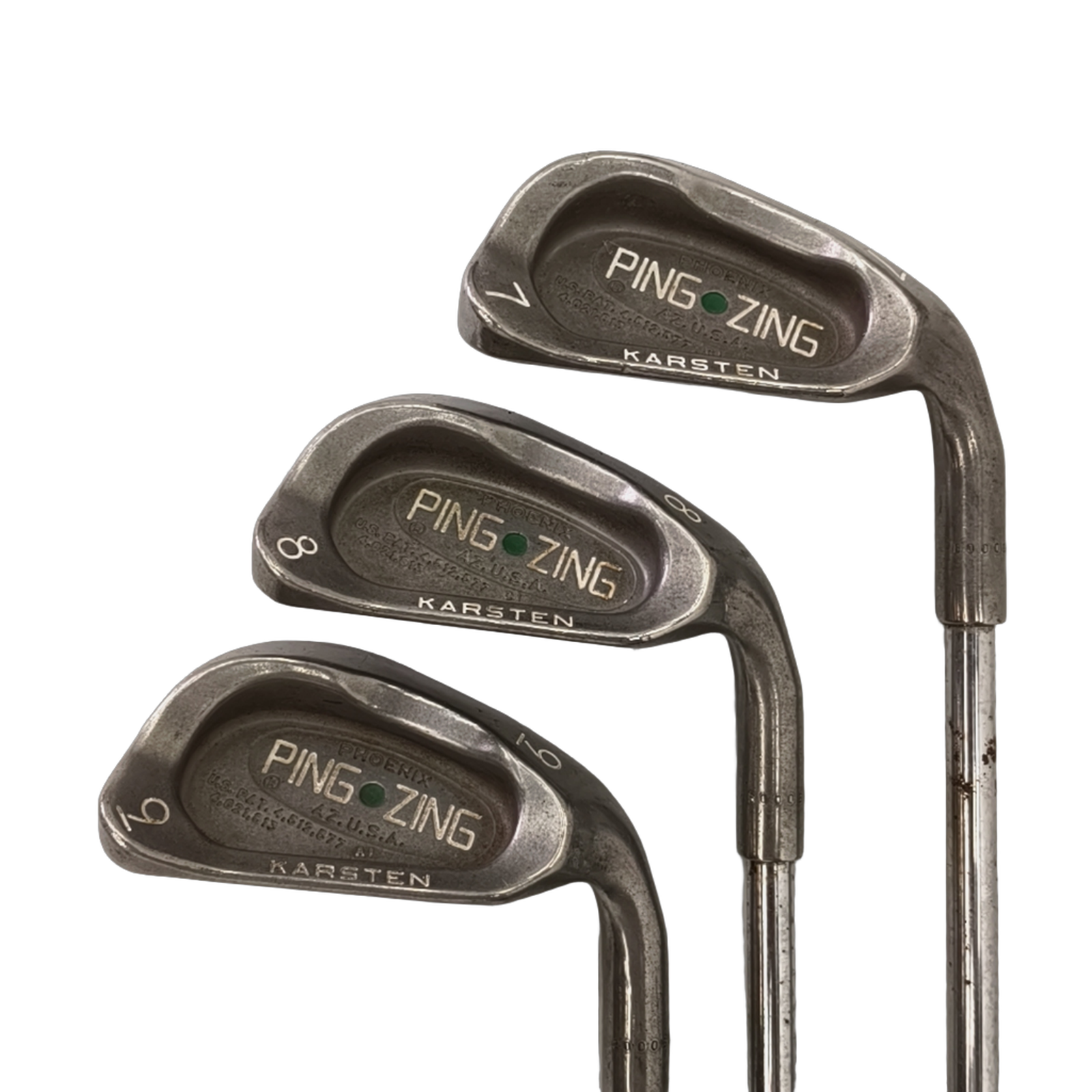 PING Zing Jernsæt / 3-PW+SW / Flex Regular / Stål [model:birefnet-general] [bg:handrolled]