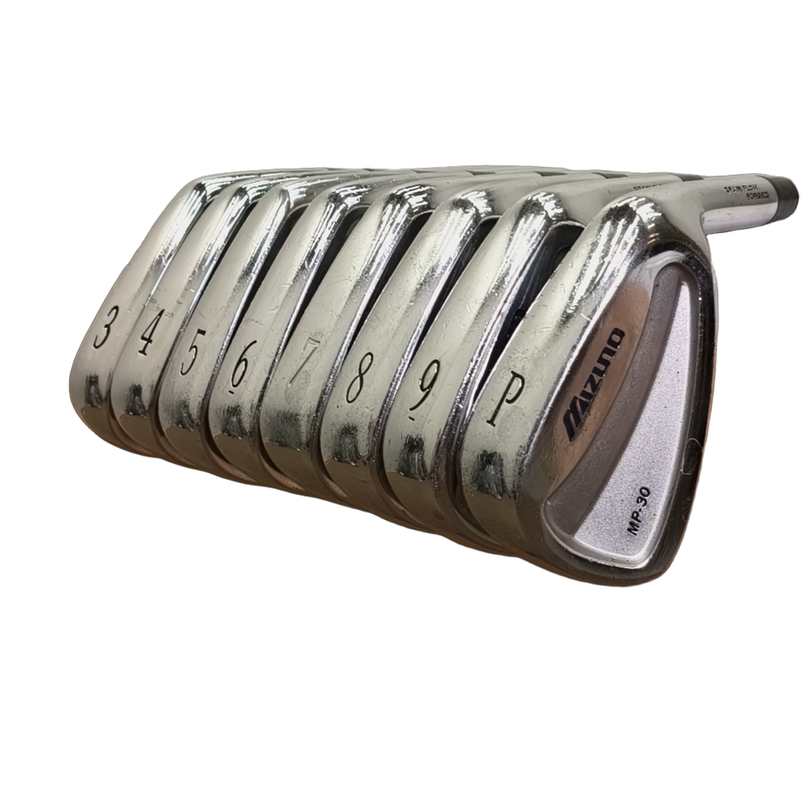 Mizuno MP-30 Jernsæt / 3-PW / Flex Stiff / Stål [model:birefnet-general] [bg:handrolled]