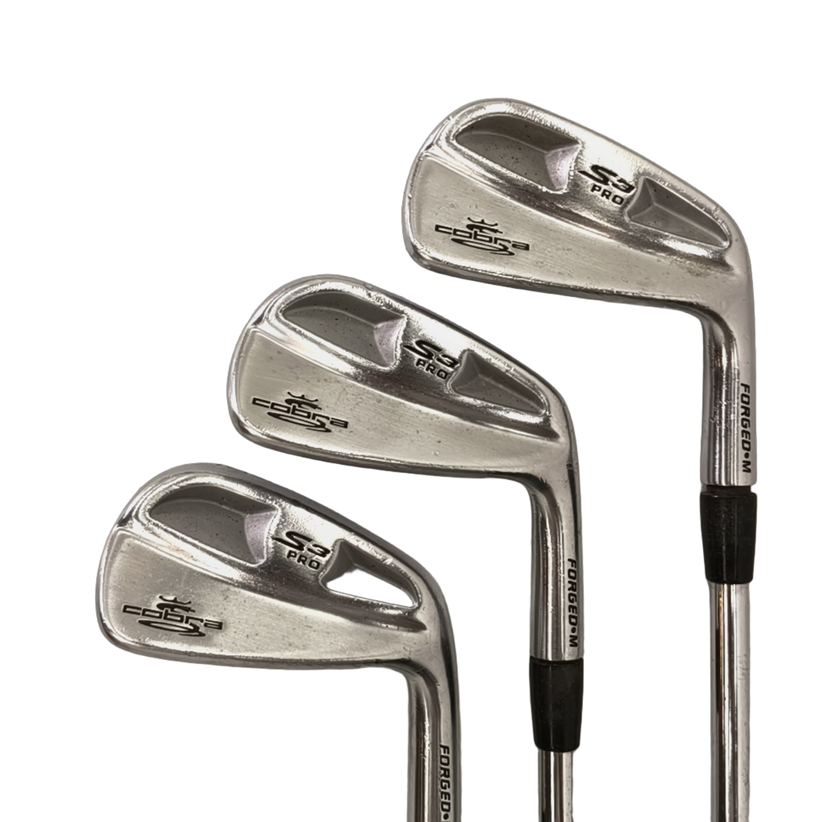 Cobra S3 Pro Combo Jernsæt / 3-PW / Flex Stiff / Stål [model:birefnet-general] [bg:handrolled]