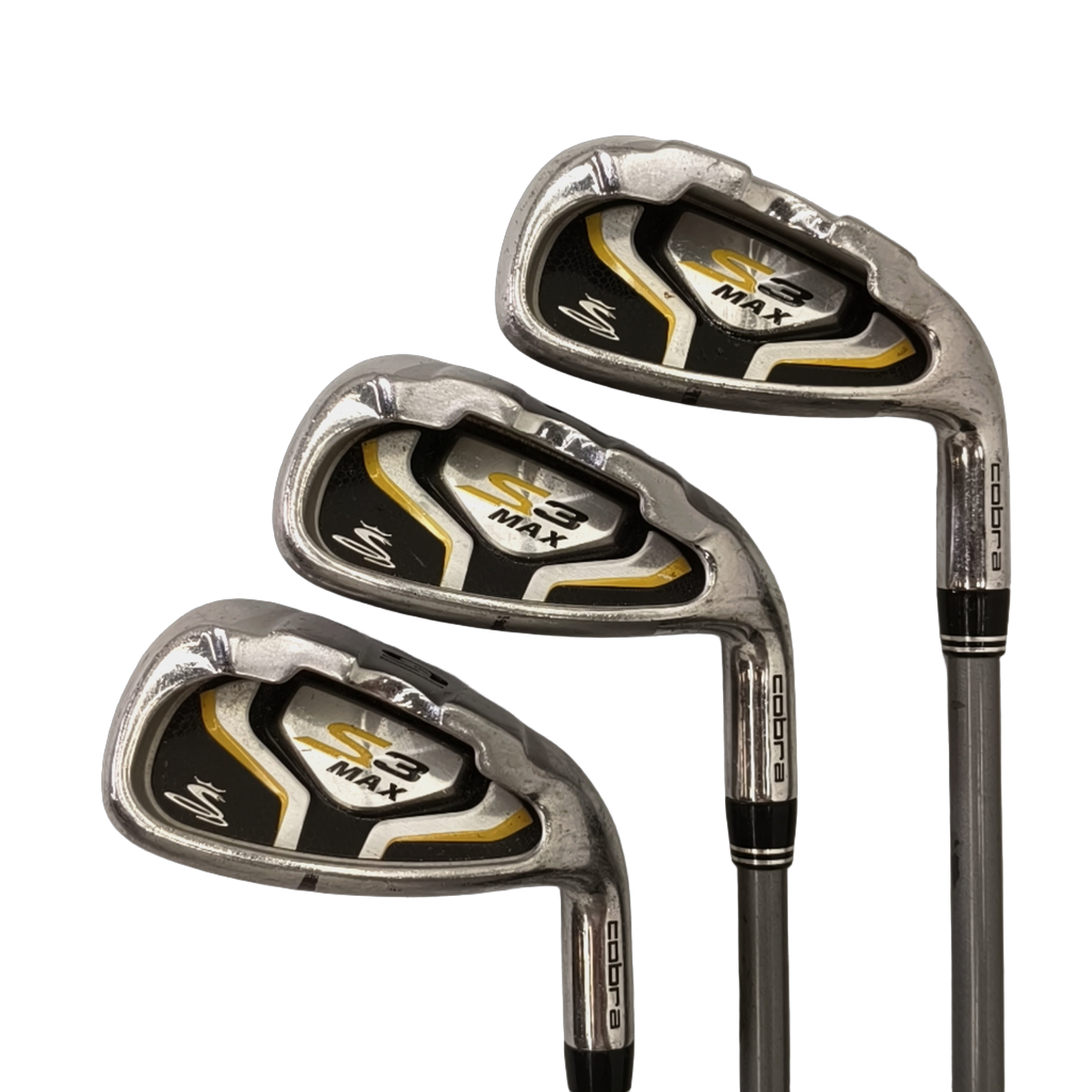 Cobra S3 Max Jernsæt / 5-PW+SW / Flex A-flex / Grafit [model:birefnet-general] [bg:handrolled]