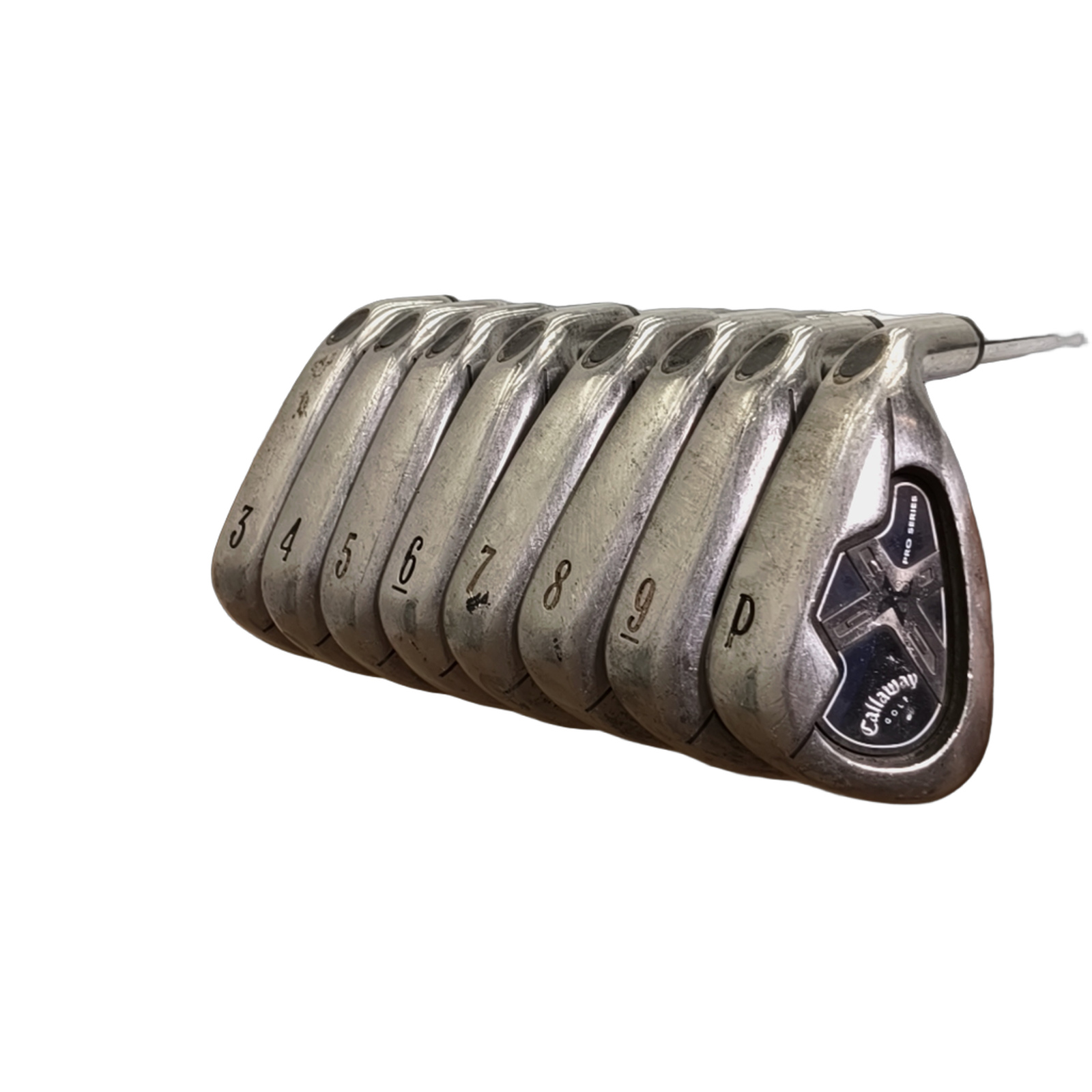 Callaway X-18 Jernsæt / 3-PW / Flex Regular / Stål [model:birefnet-general] [bg:handrolled]