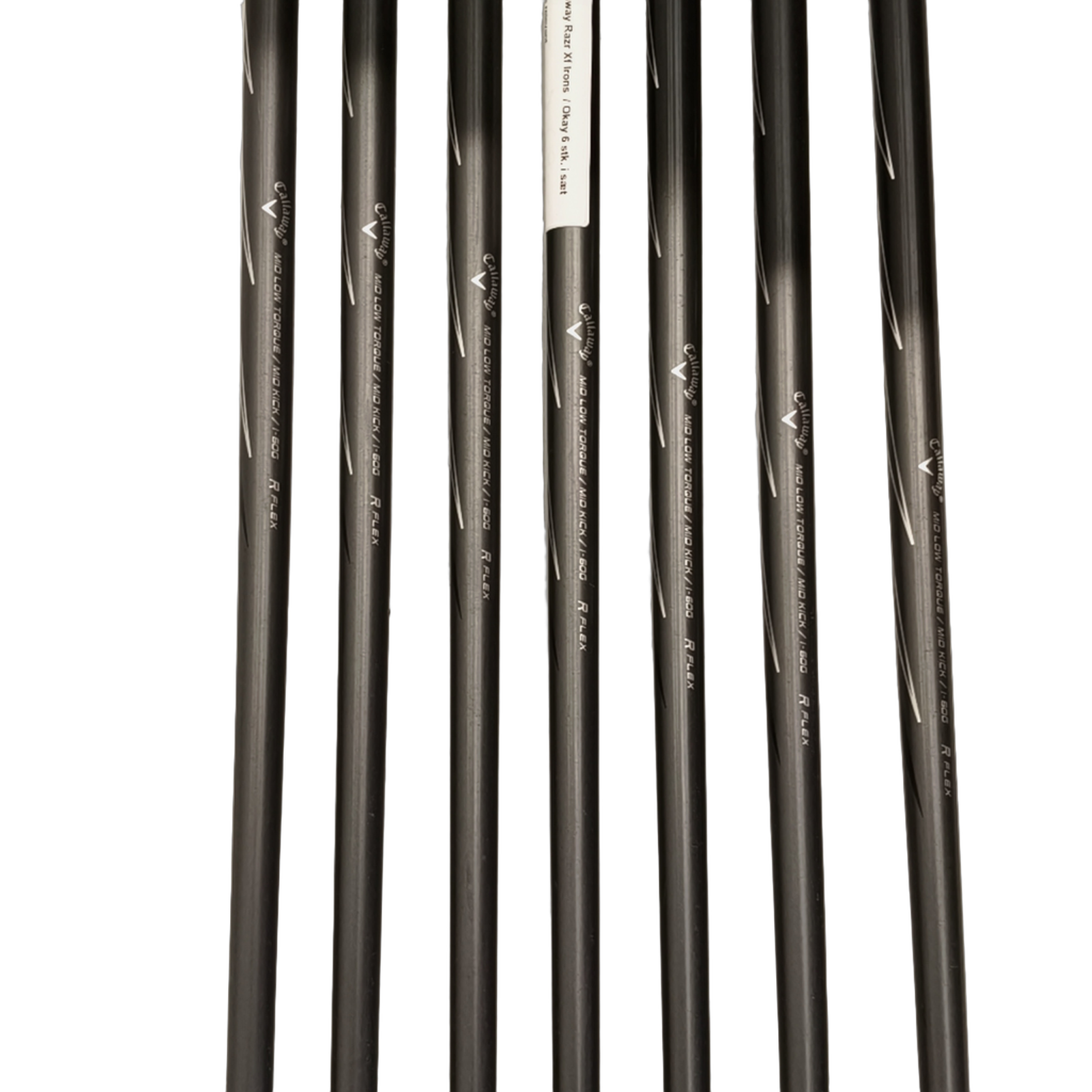Callaway Razr XF Jernsæt / 4-PW / Flex Regular / Grafit [model:birefnet-general] [bg:handrolled]