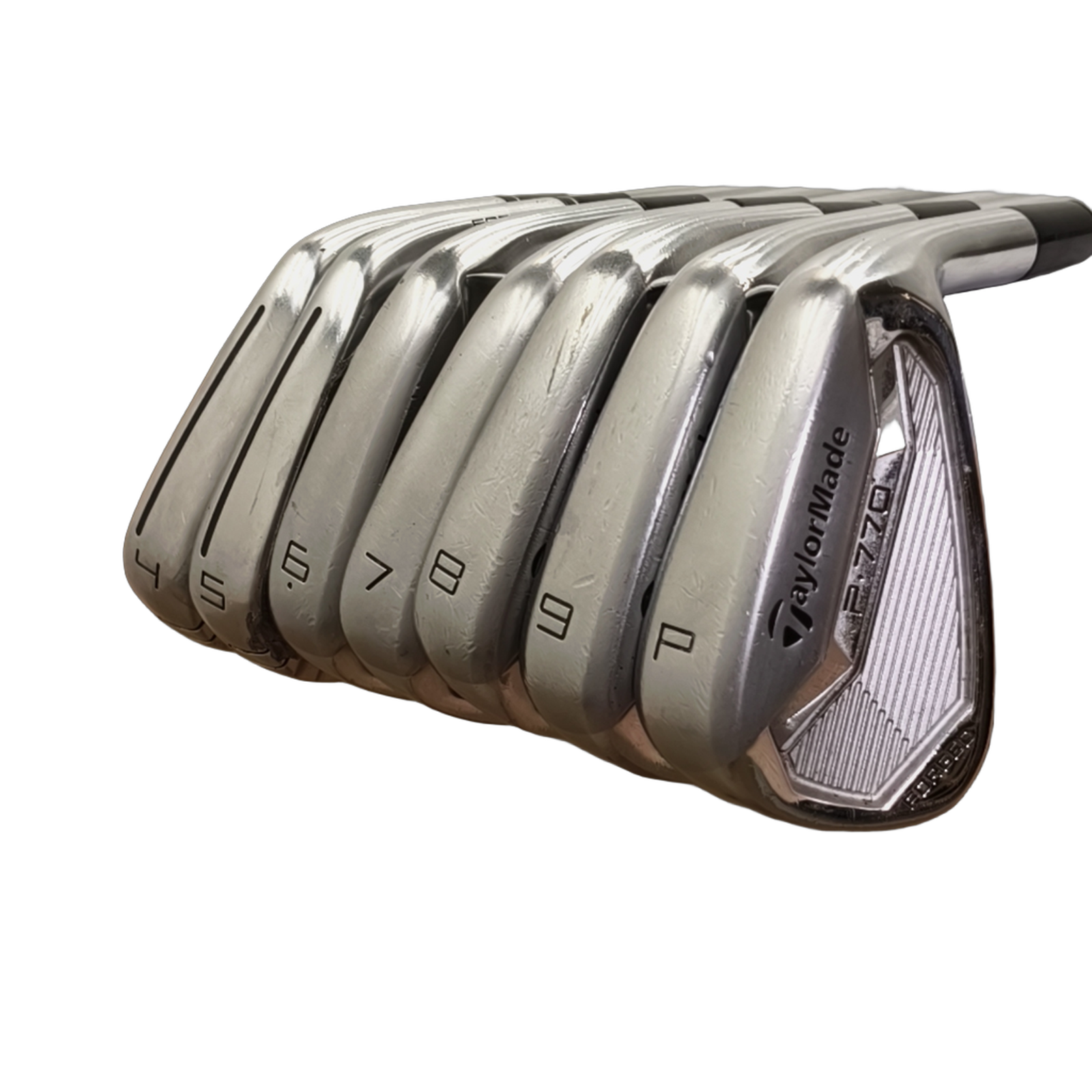 TaylorMade P770/P790 Jernsæt / 4-PW / Flex Stiff / Stål [model:birefnet-general] [bg:handrolled]