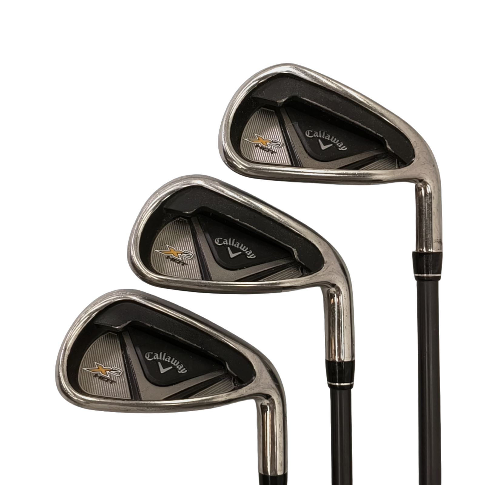 Callaway X2 Hot Jernsæt / 5-PW+SW / Flex A-flex / Grafit [model:birefnet-general] [bg:handrolled]