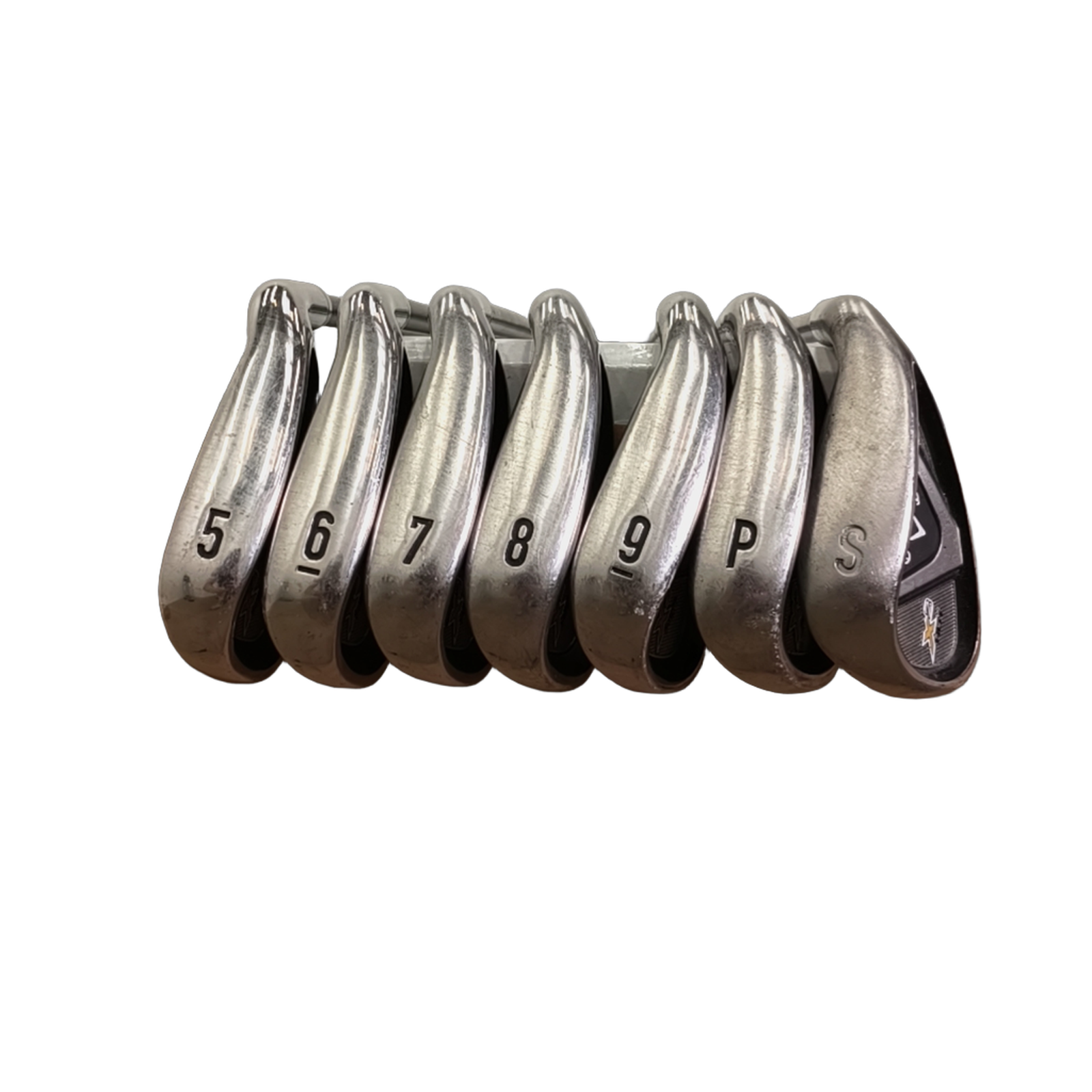 Callaway X2 Hot Jernsæt / 5-PW+SW / Flex A-flex / Grafit [model:birefnet-general] [bg:handrolled]