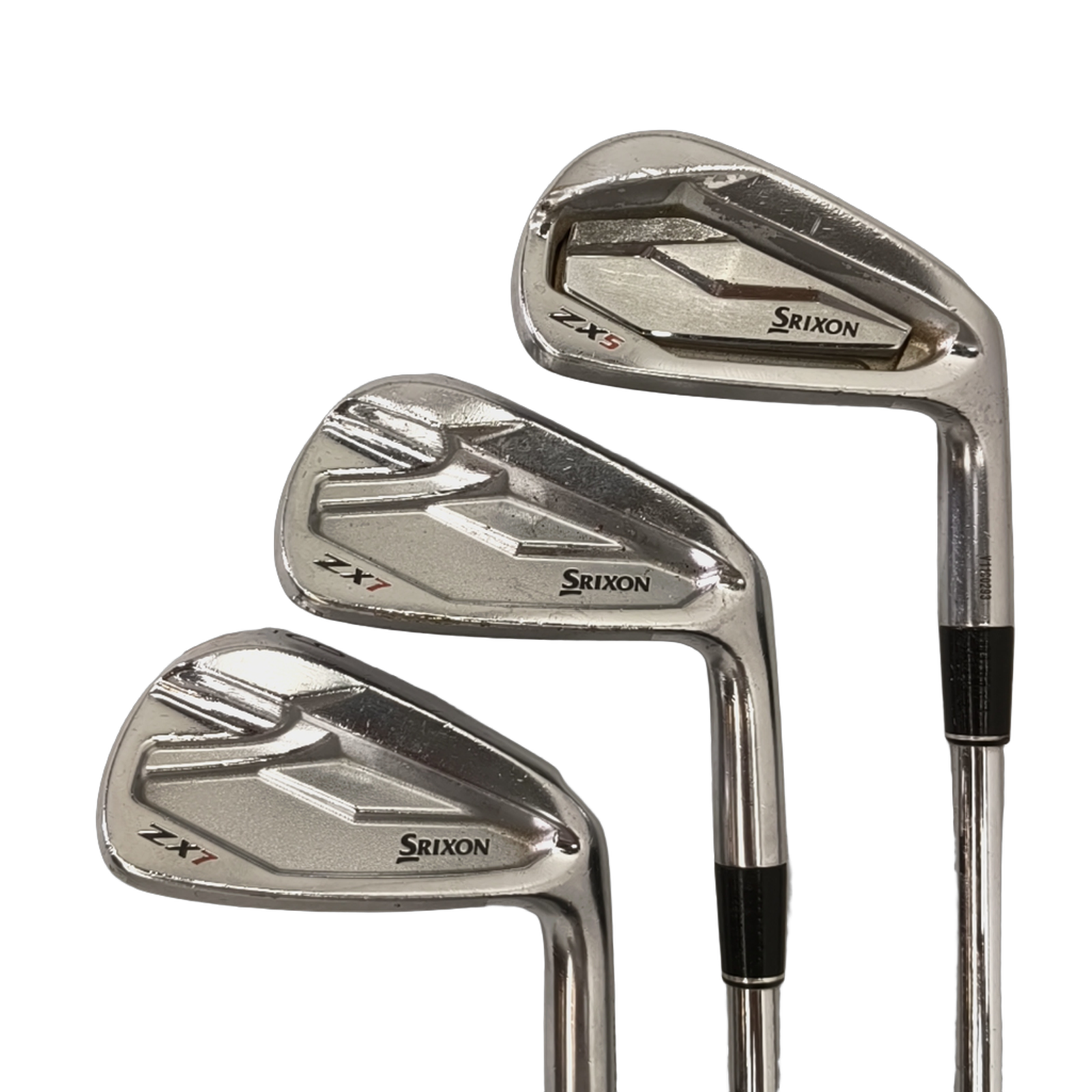 Srixon ZX5/ZX7 Jernsæt / 4-PW / Flex Regular / Stål [model:birefnet-general] [bg:handrolled]