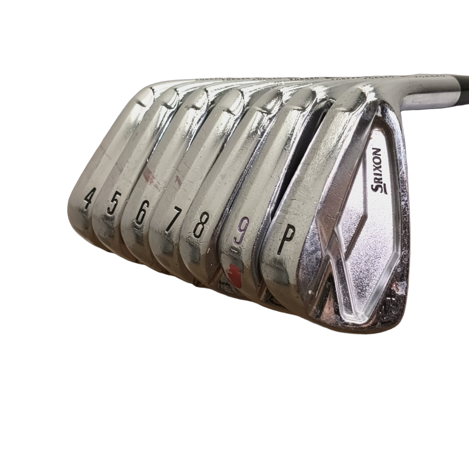 Srixon ZX5/ZX7 Jernsæt / 4-PW / Flex Regular / Stål [model:birefnet-general] [bg:handrolled]