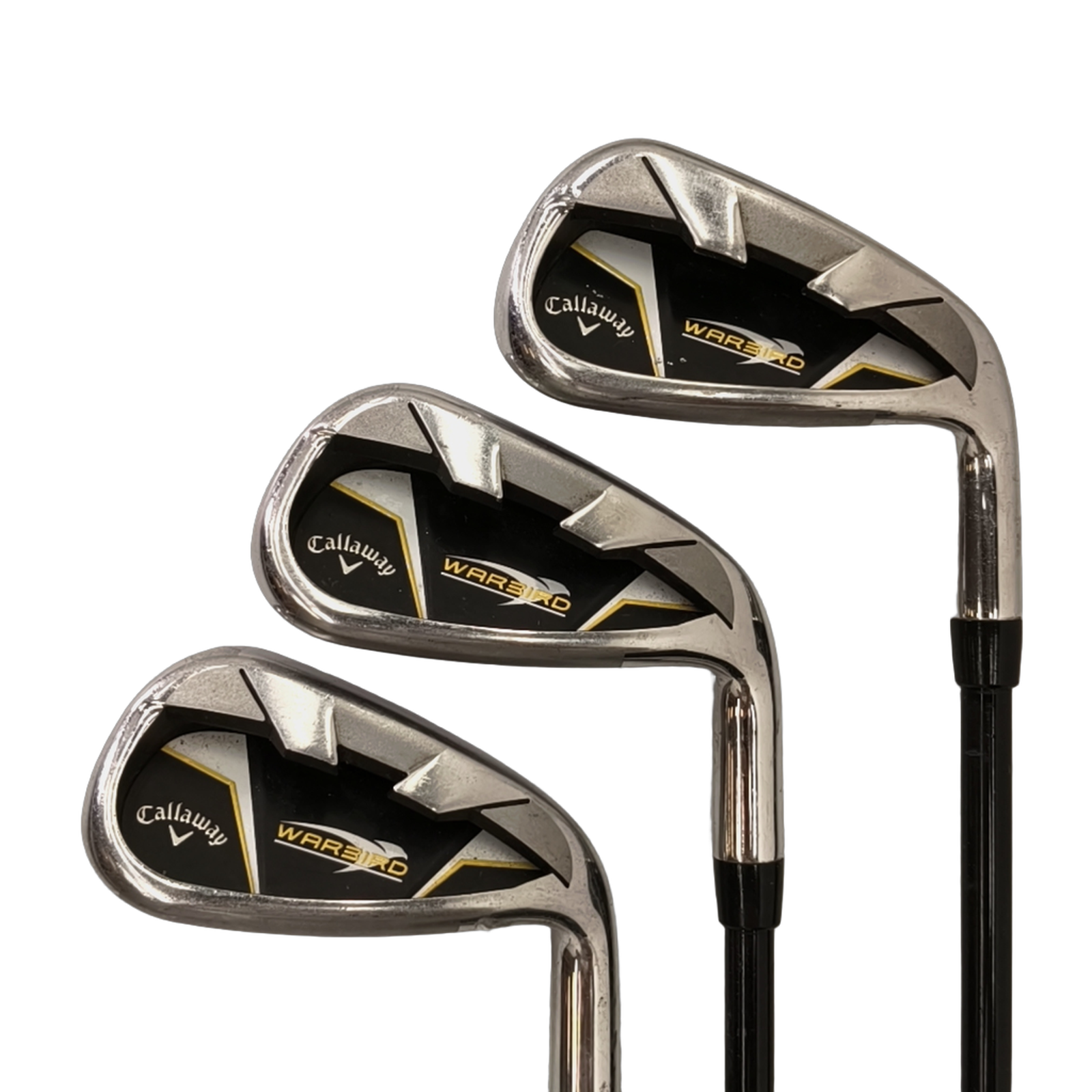Callaway WarBird Jernsæt / 5-PW / Flex A-flex / Grafit [model:birefnet-general] [bg:handrolled]