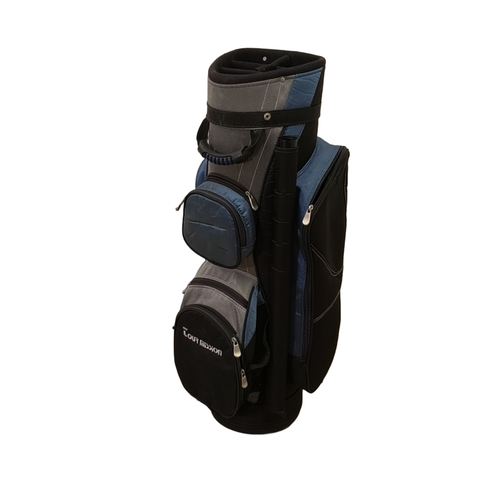 MacGregor Tour mission Golf Bag / 5-Rum / Sort [model:birefnet-general] [bg:handrolled]