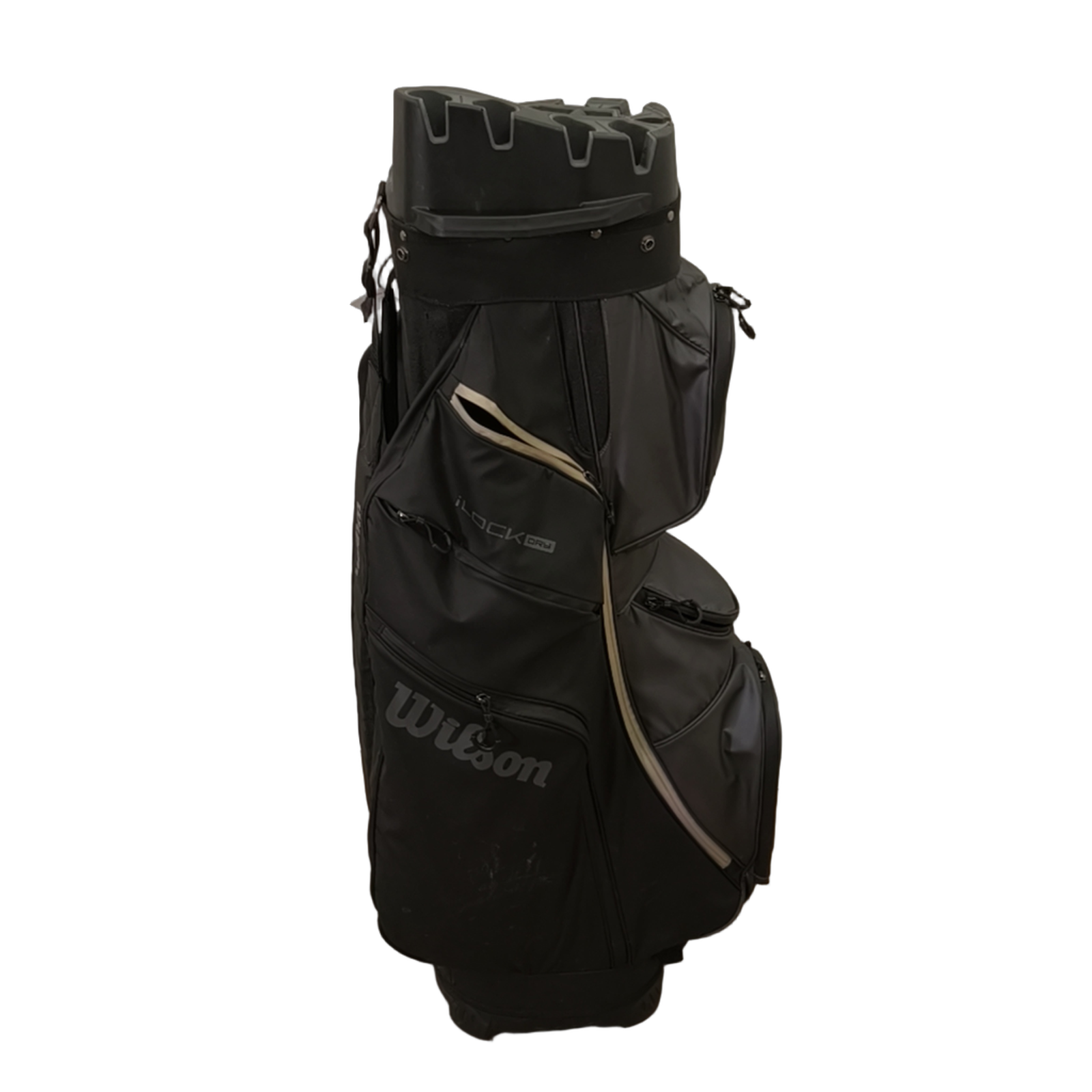 Wilson Ilock Dry Golf Bag / 14-Rum / Sort [model:birefnet-general] [bg:handrolled]