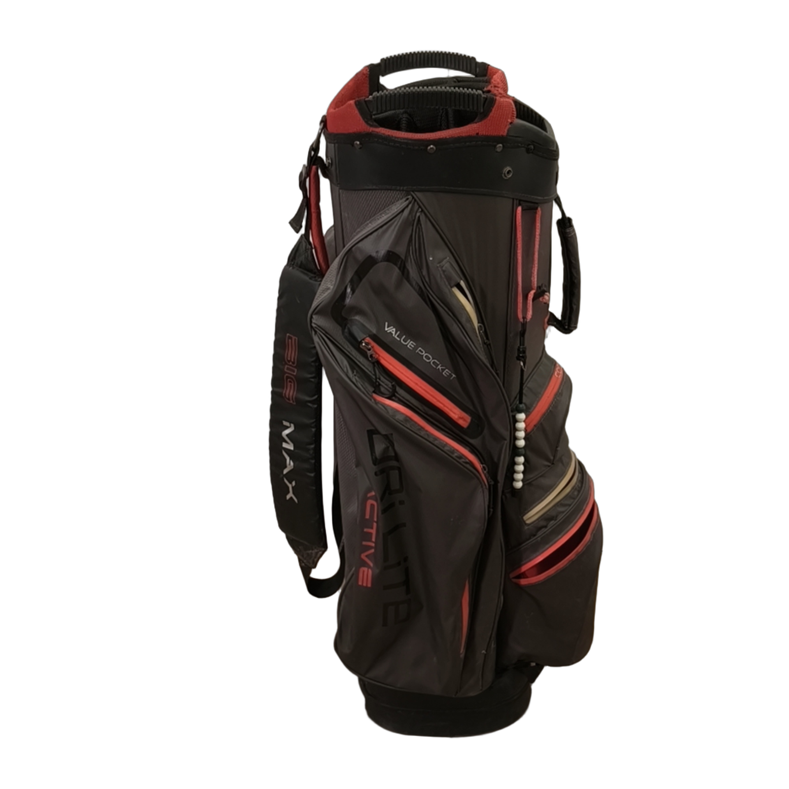Big Max Dri Lite Golf Bag / 14-Rum / Grå [model:birefnet-general] [bg:handrolled]