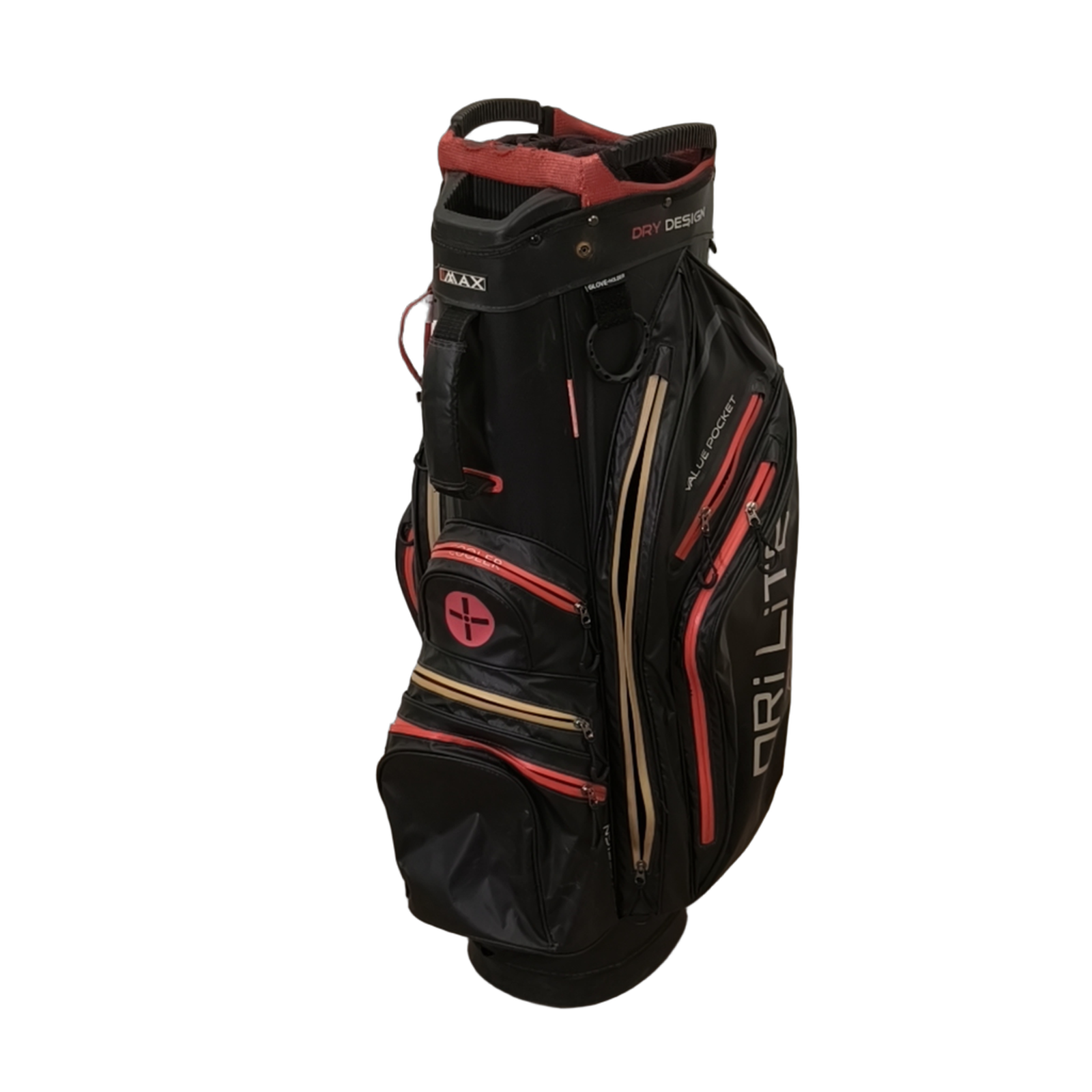 Big Max Dri Lite Golf Bag / 14-Rum / Sort [model:birefnet-general] [bg:handrolled]