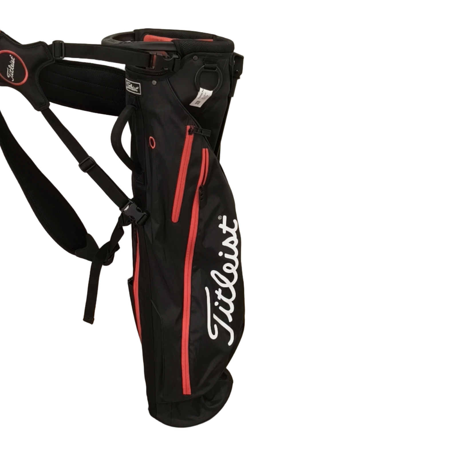 Titleist Winther Golf Bag / 3-Rum / Sort [model:birefnet-general] [bg:handrolled]