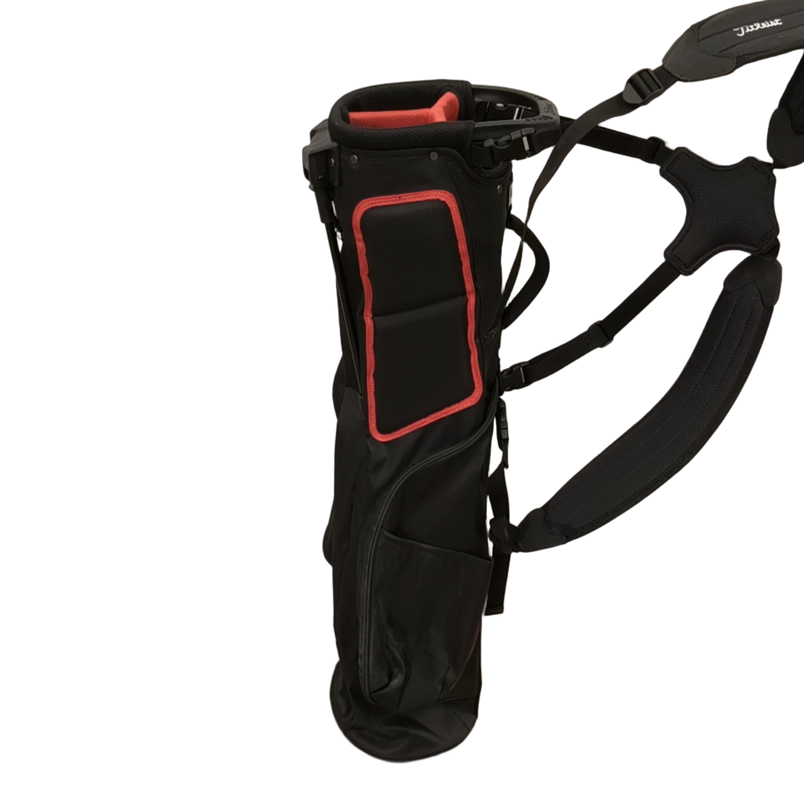 Titleist Winther Golf Bag / 3-Rum / Sort [model:birefnet-general] [bg:handrolled]