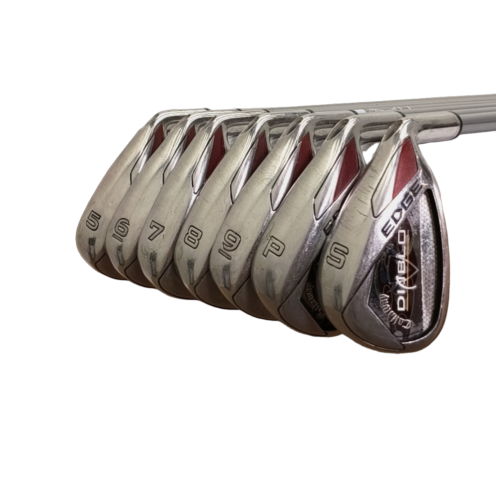 Callaway Diablo Edge IJzerset / 5-PW / Flex Ladies / Grafiet [model:birefnet-general] [bg:handrolled]