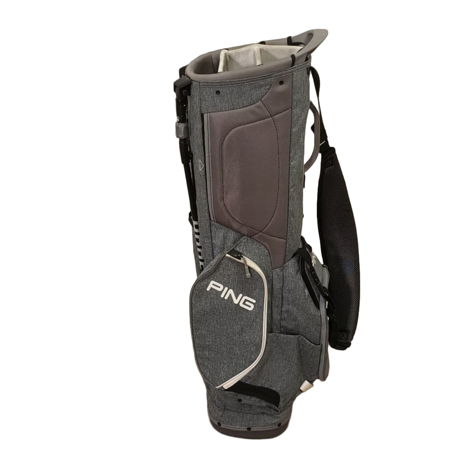 PING Hoofer Golf Bag / 5-Rum / Grå [model:birefnet-general] [bg:handrolled]
