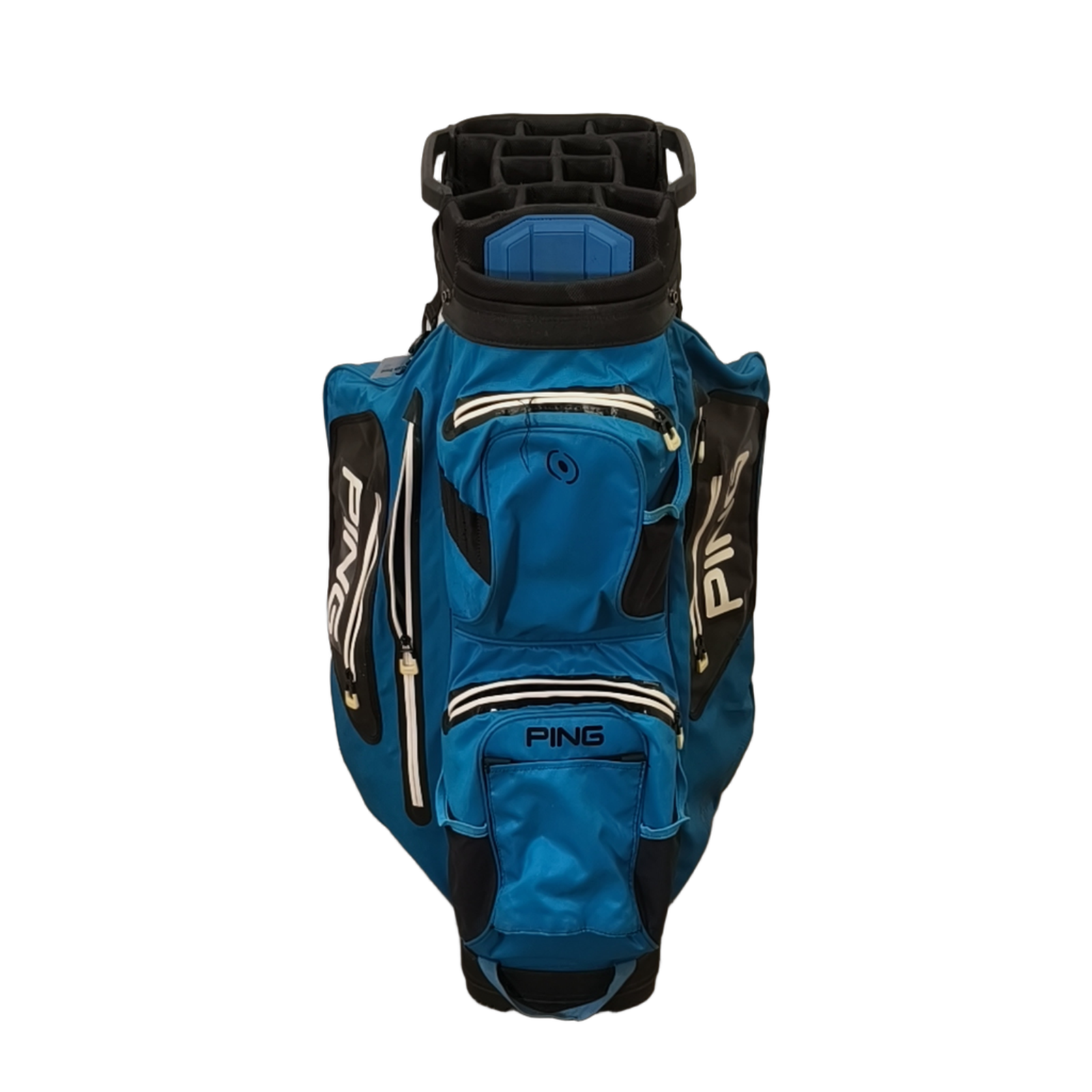 PING Pioneer Monsoon Golf Bag / 14-Rum / Blå [model:birefnet-general] [bg:handrolled]