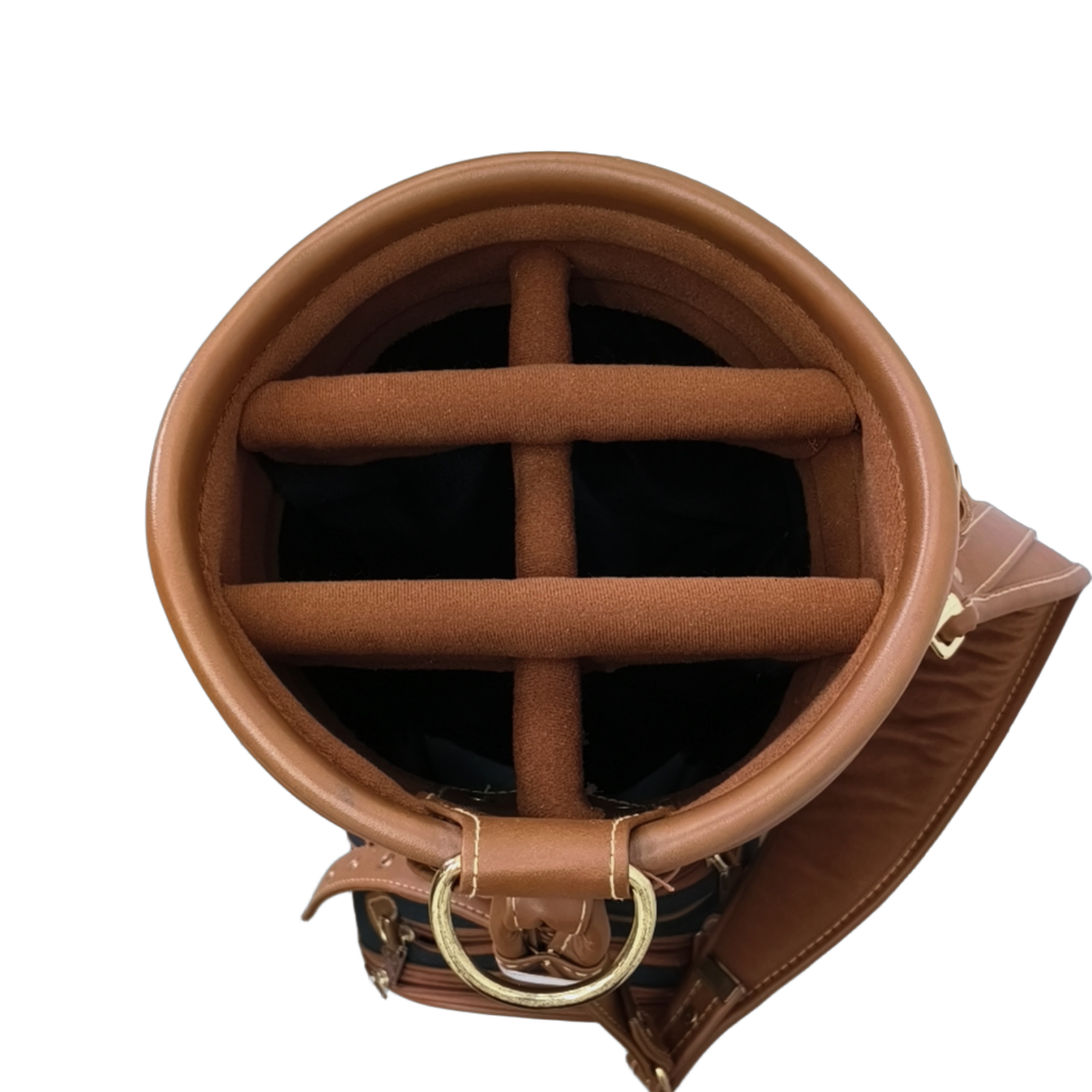 Daiwa Retro Golf Bag / 6-Rum / Brun [model:birefnet-general] [bg:handrolled]