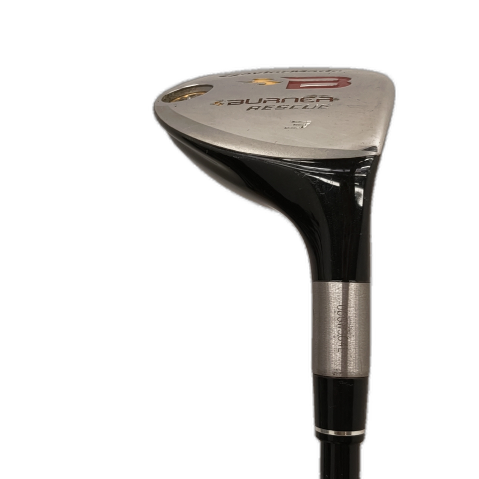 TaylorMade Burner Rescue Hybrid / Flex Stiff / #3/19 [model:silueta] [bg:handrolled]