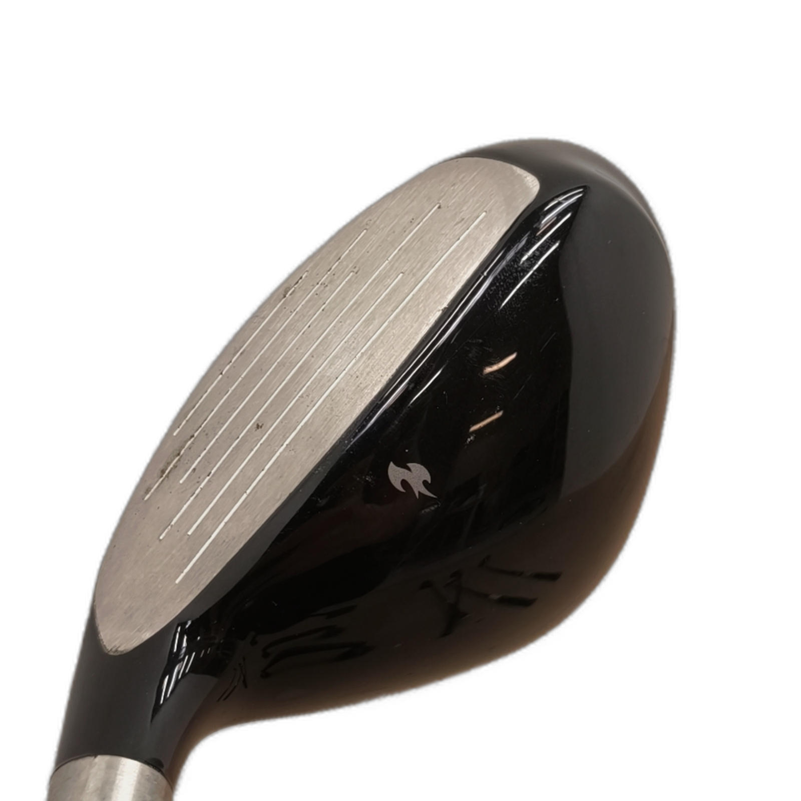 TaylorMade Burner Rescue Hybrid / Flex Stiff / #3/19 [model:silueta] [bg:handrolled]