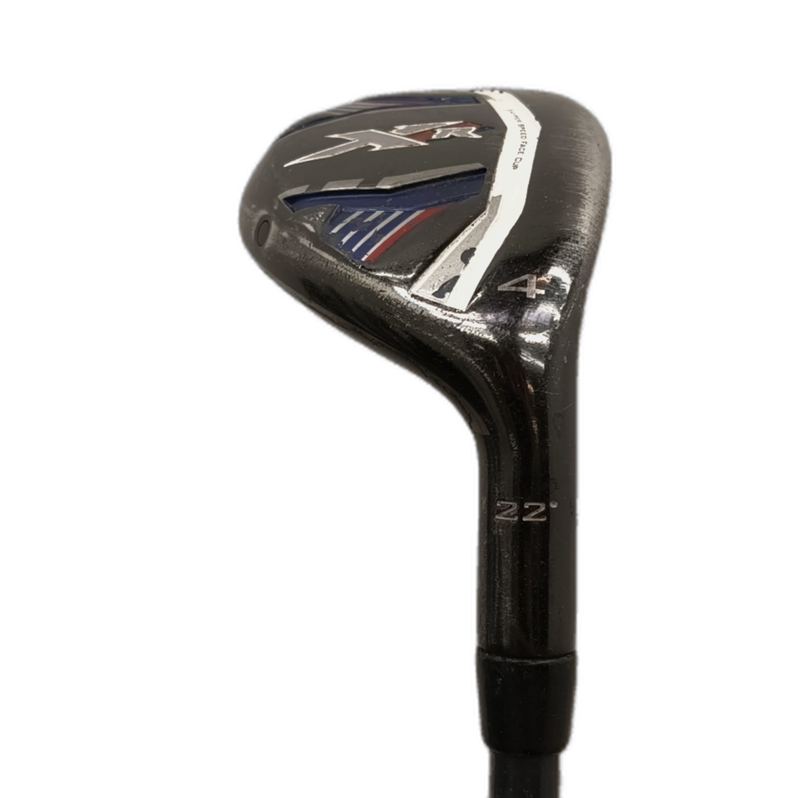Callaway XR Hybrid / Flex A-flex / #4/22 [model:silueta] [bg:handrolled]
