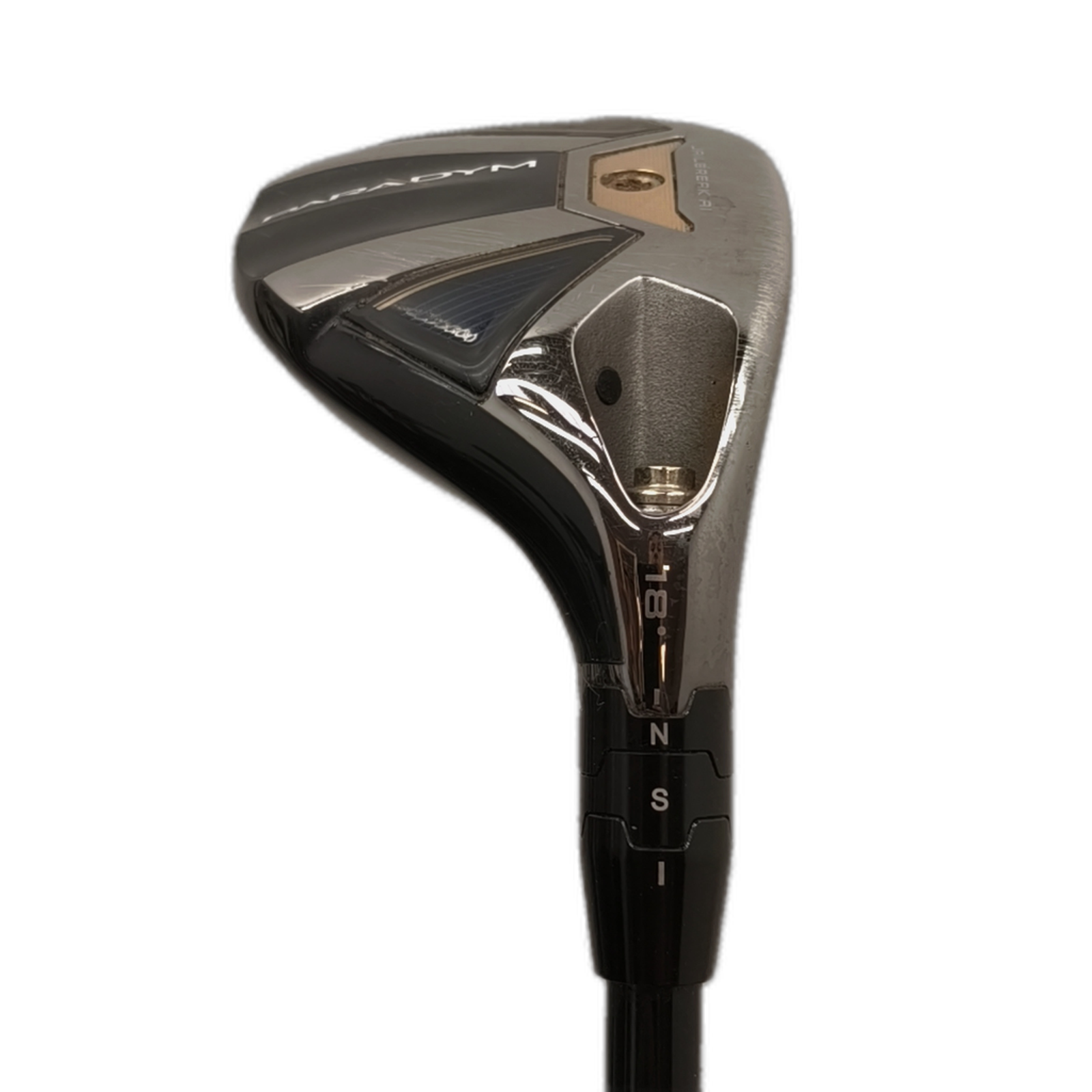 Callaway Paradym Hybrid / Flex Stiff / #3/18 [model:silueta] [bg:handrolled]