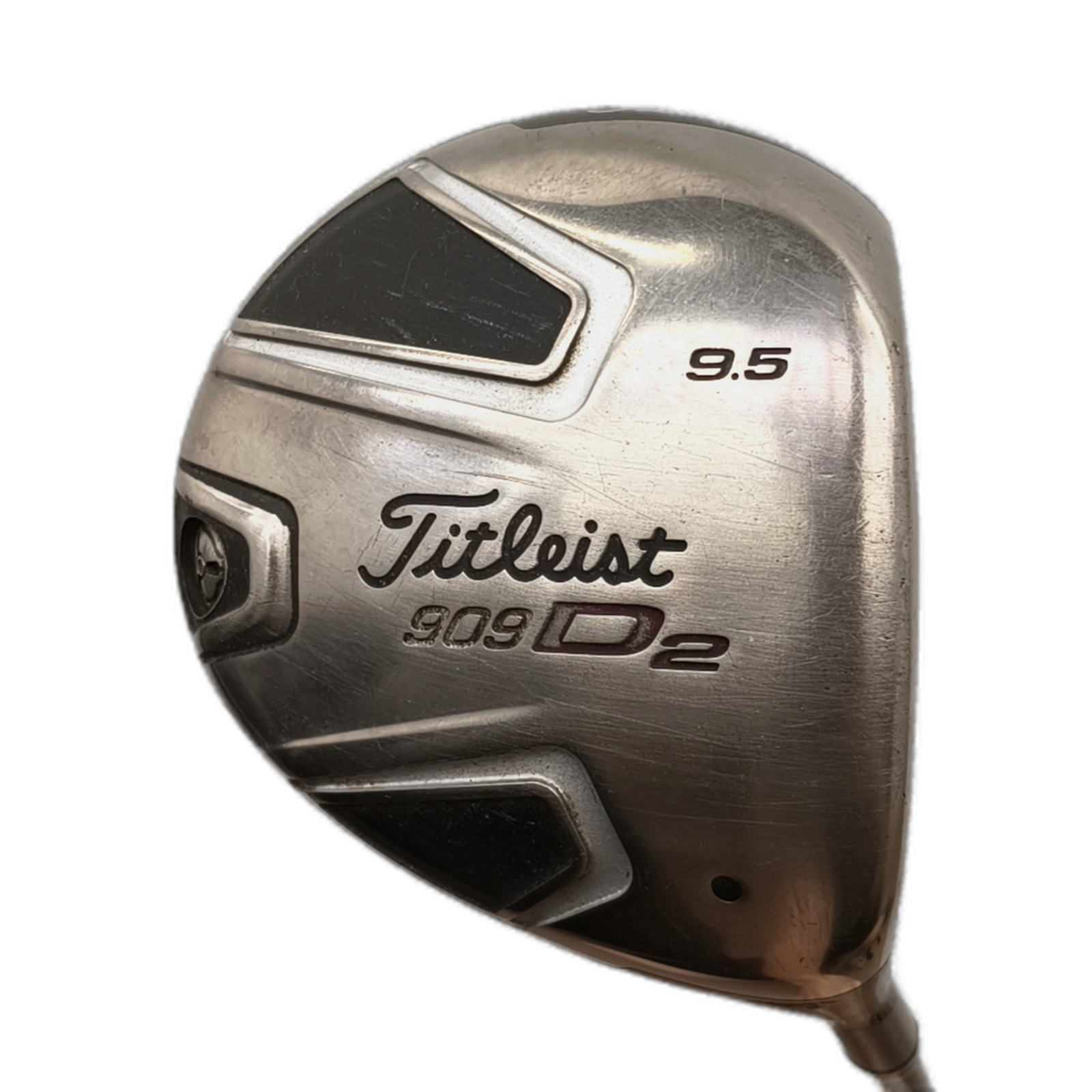 Titleist 909D2 Driver / Flex Stiff / Loft 9.5 [model:silueta] [bg:handrolled]
