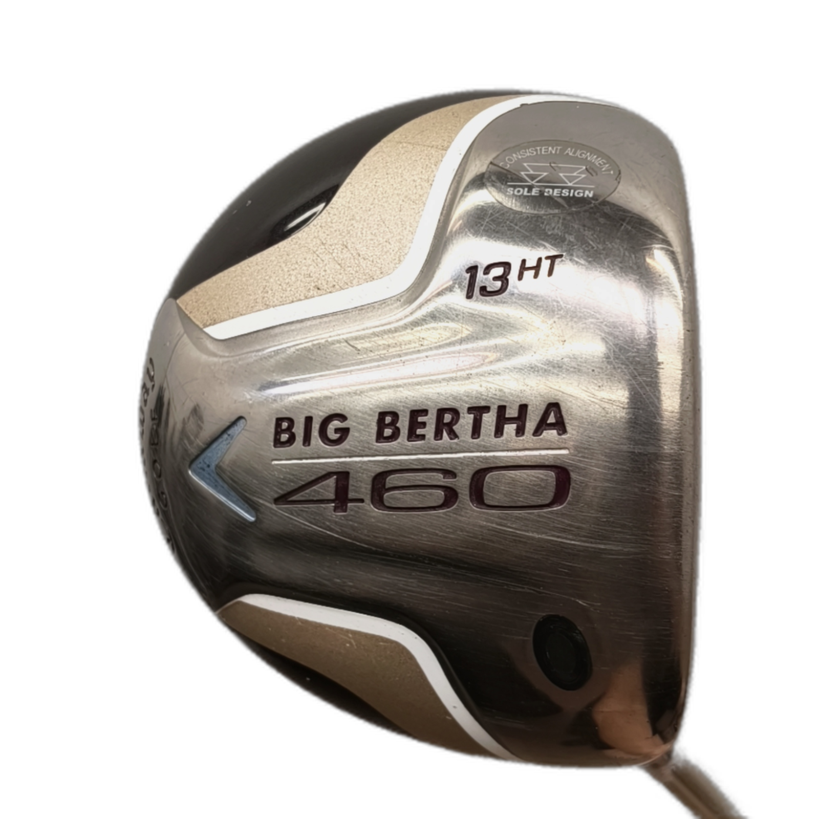 Callaway Big Bertha 460 Driver / Flex Ladies / Loft 13 [model:silueta] [bg:handrolled]