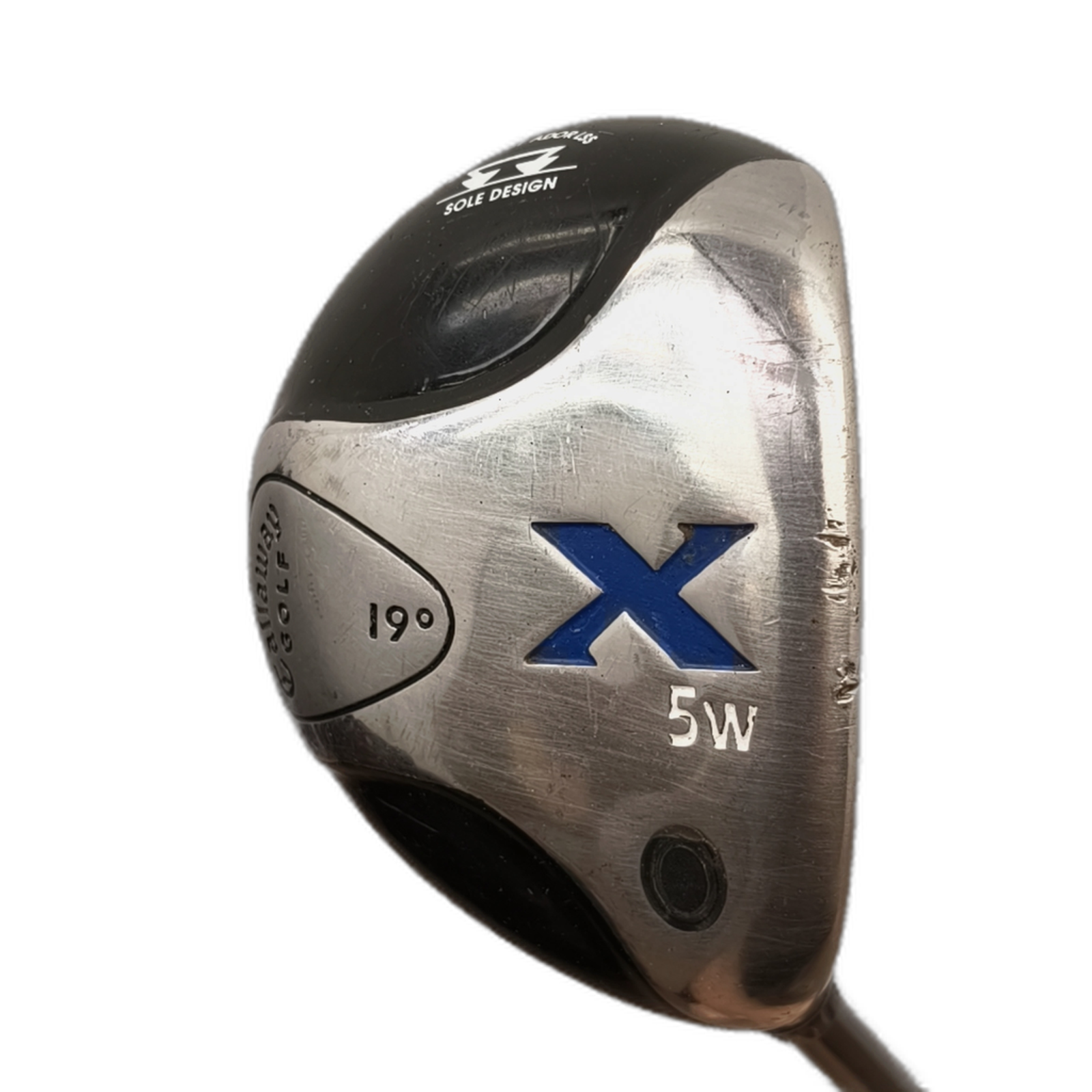 Callaway X Fairway Wood / Flex Regular / #5/19 [model:silueta] [bg:handrolled]