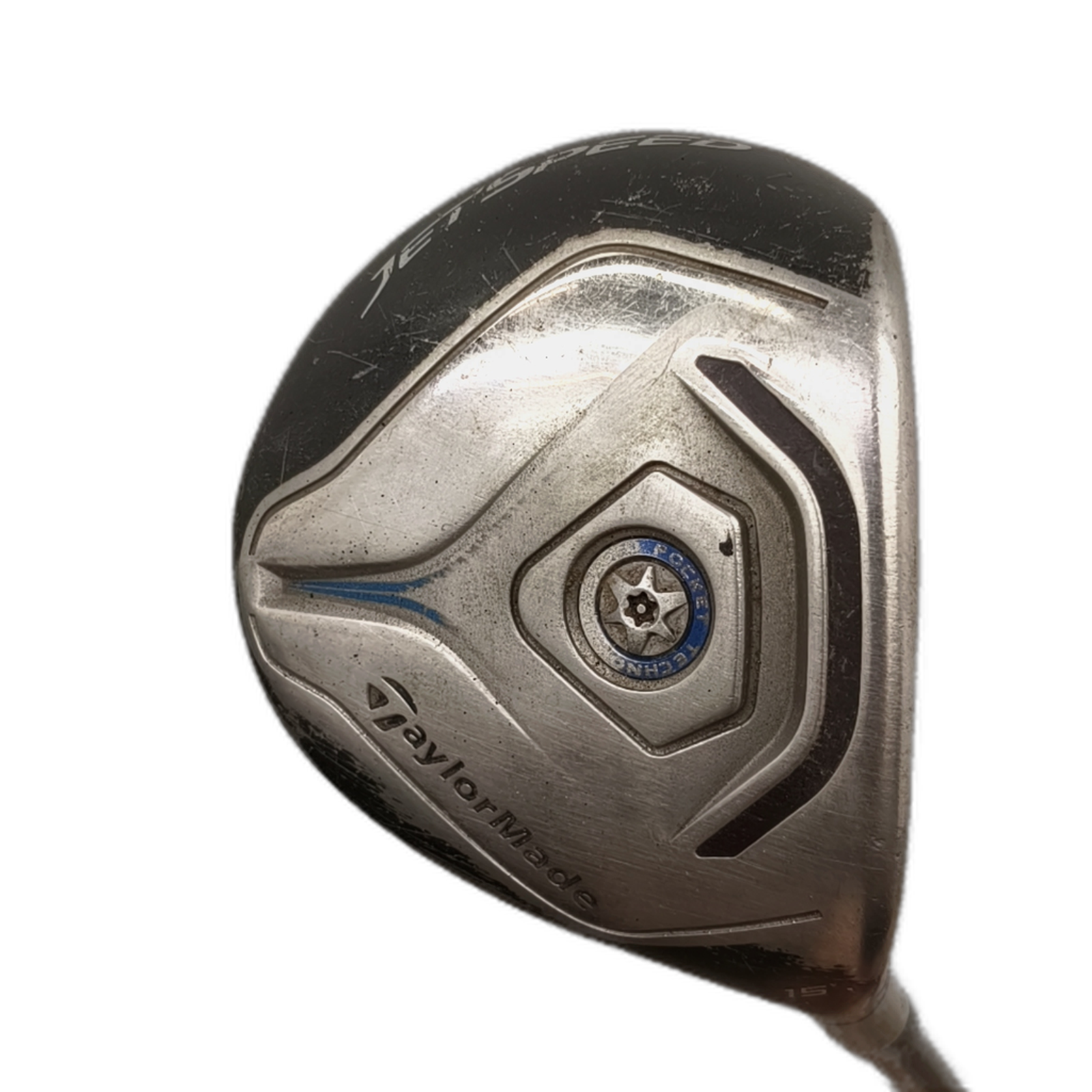 TaylorMade Jetspeed Fairway Wood / Flex Regular / #3/15 [model:silueta] [bg:handrolled]