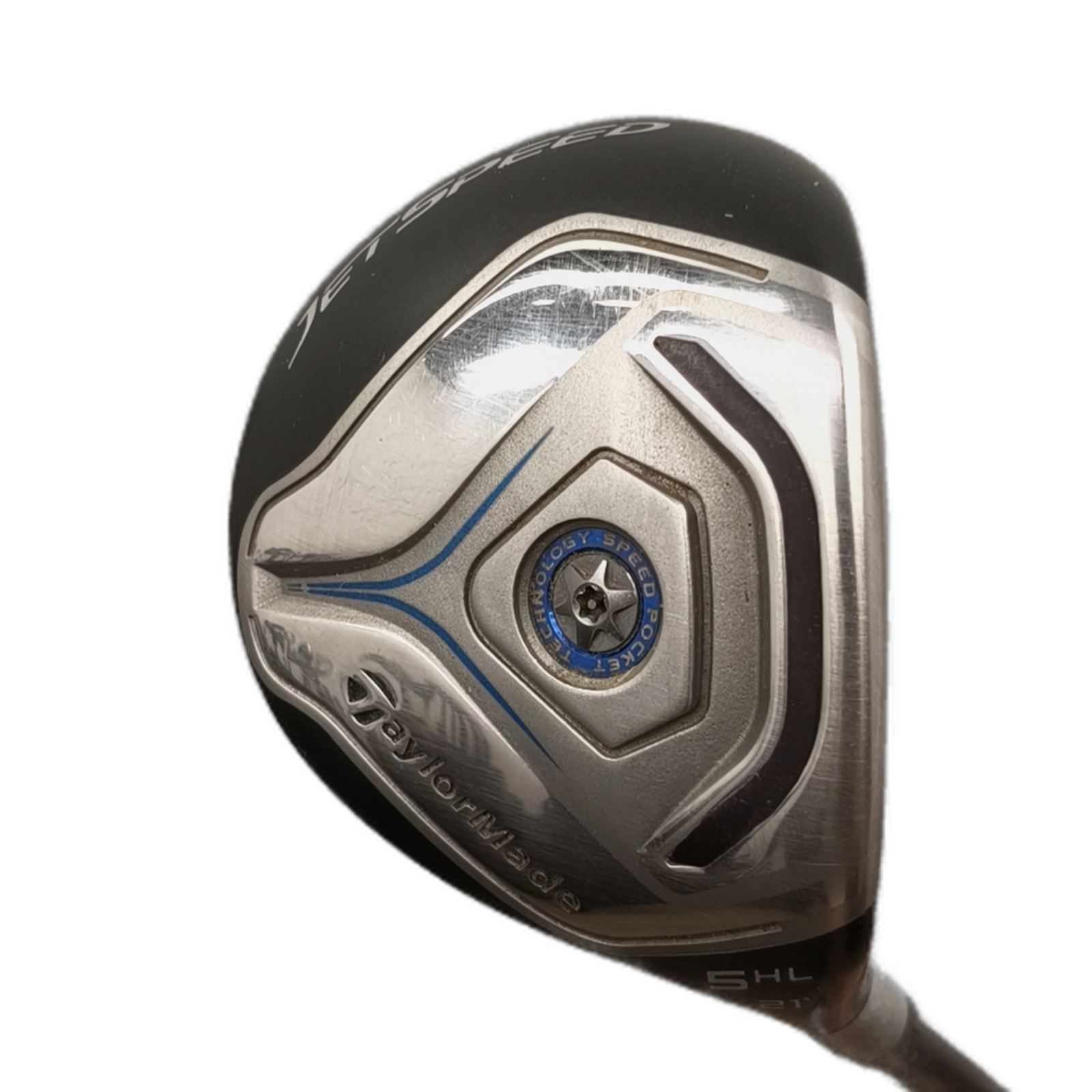 TaylorMade Jetspeed Fairway Wood / Flex Regular / #5/21 [model:silueta] [bg:handrolled]