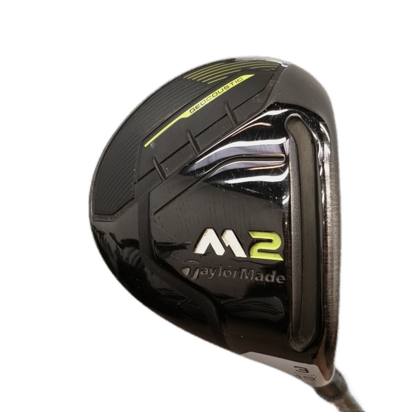 TaylorMade M2 2017 Fairway Wood / Flex Stiff / #3/15 [model:silueta] [bg:handrolled]