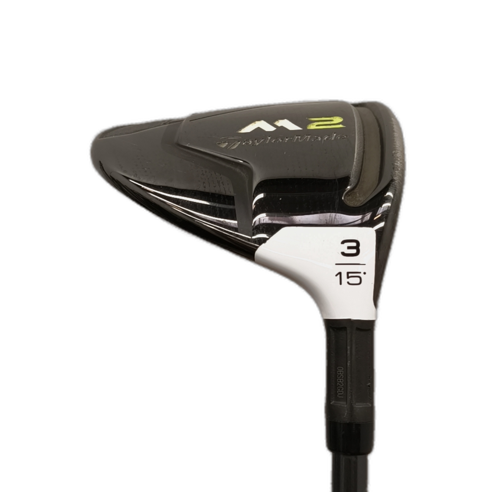 TaylorMade M2 2017 Fairway Wood / Flex Stiff / #3/15 [model:silueta] [bg:handrolled]