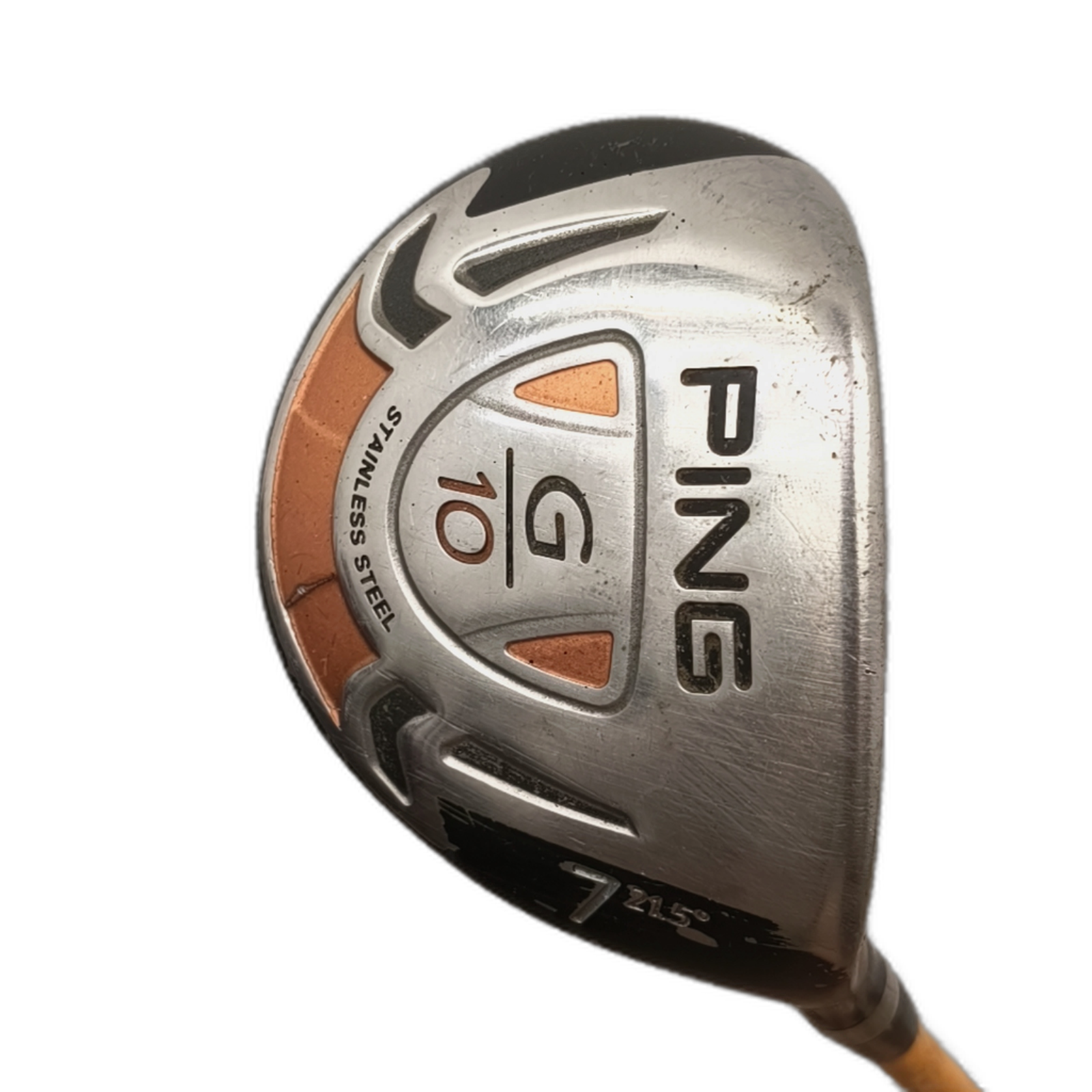 PING G10 Fairway Wood / Flex Regular / #7/21.5 [model:silueta] [bg:handrolled]