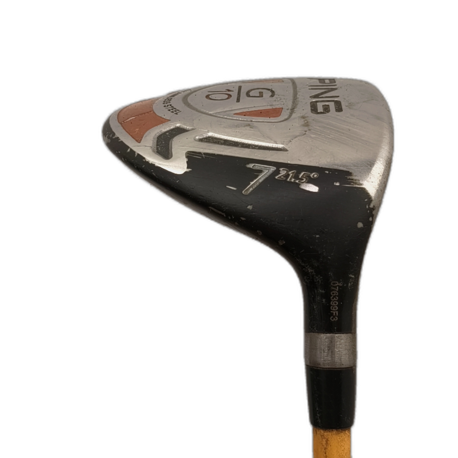 PING G10 Fairway Wood / Flex Regular / #7/21.5 [model:silueta] [bg:handrolled]
