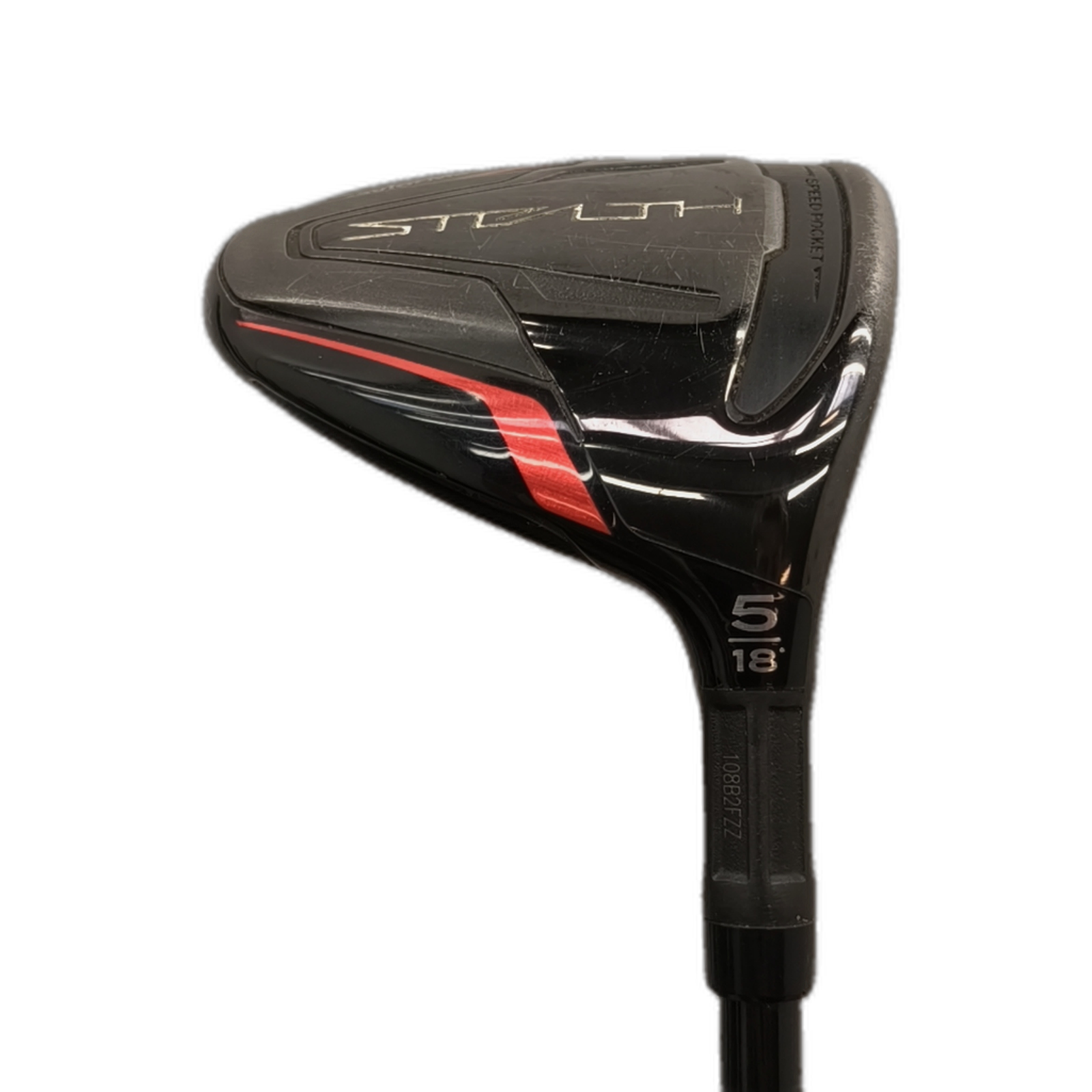 TaylorMade Stealth Fairway Wood / Flex Stiff / #5/18 [model:silueta] [bg:handrolled]
