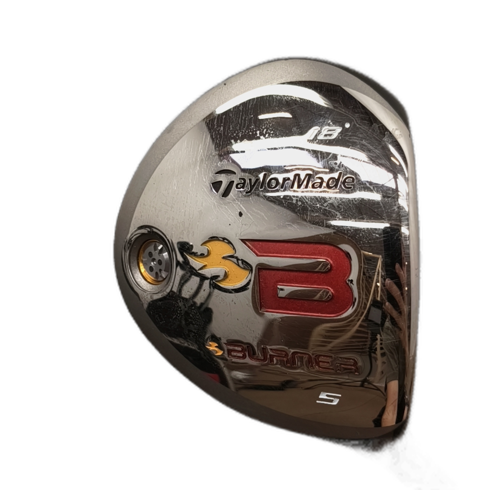 TaylorMade Burner Fairway Wood / Flex Regular / #5/18 [model:silueta] [bg:handrolled]