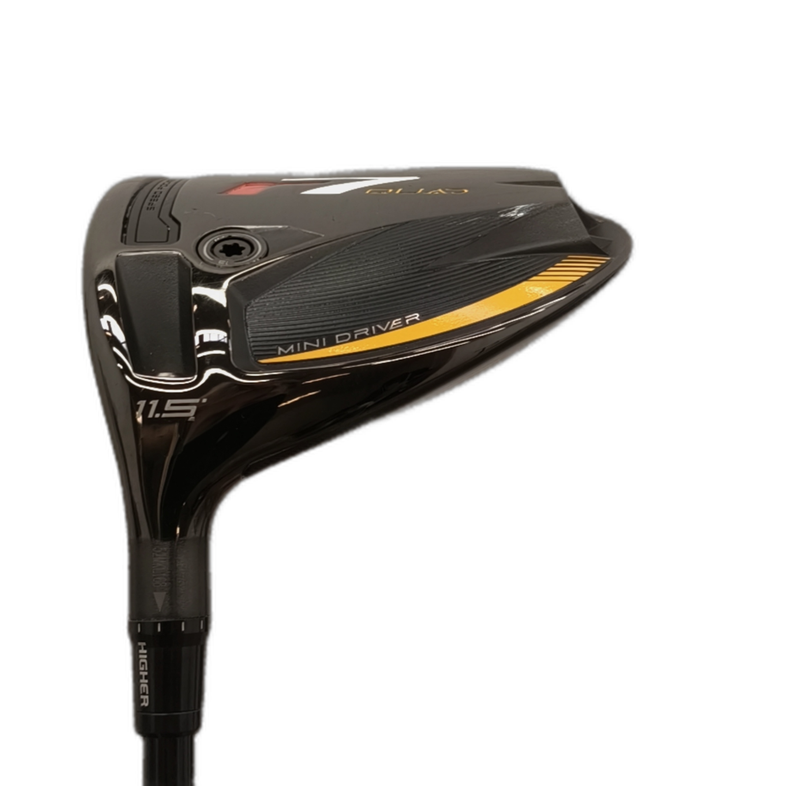 Venstre TaylorMade R7 Quad Driver / Flex Regular / Loft 11.5 [model:silueta] [bg:handrolled]