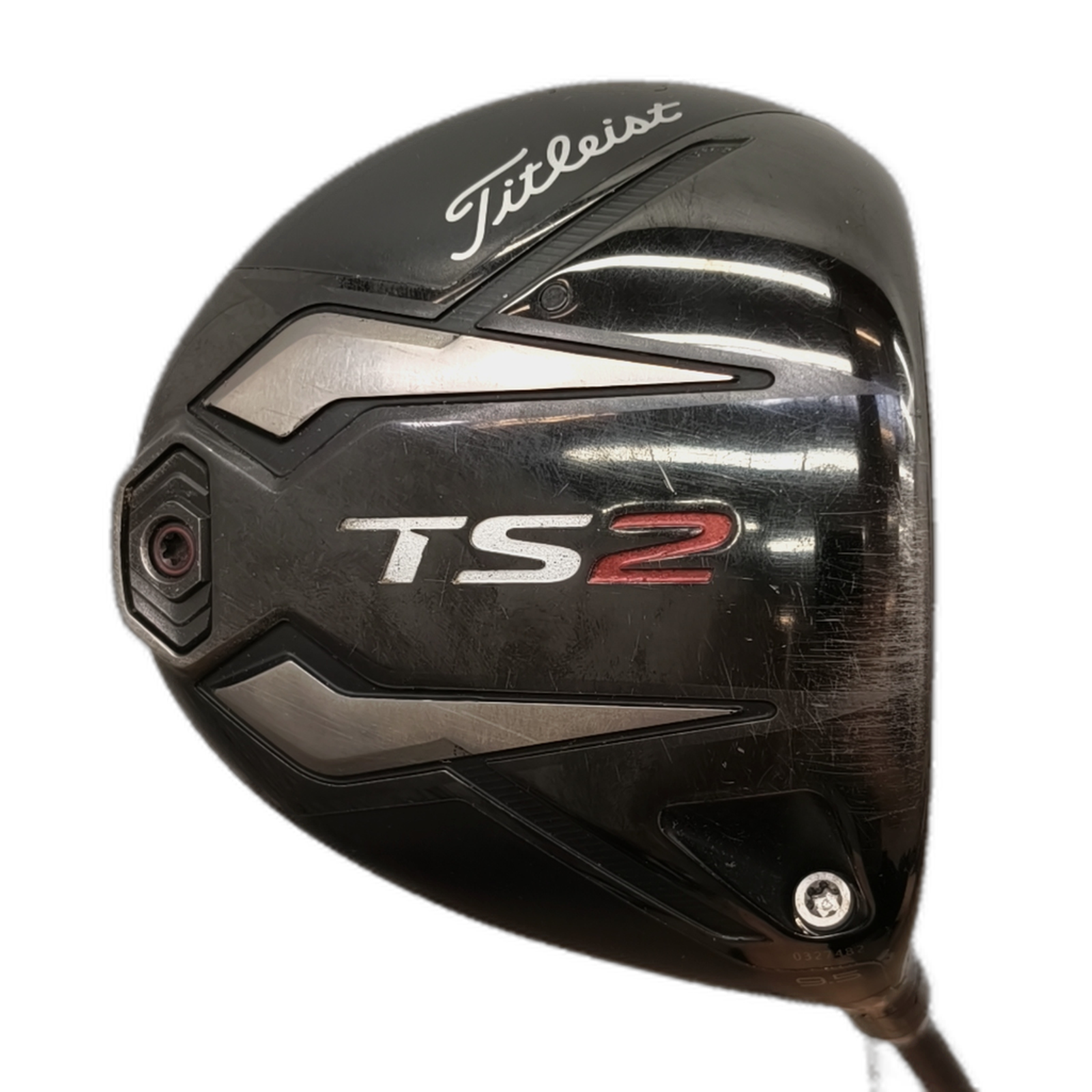 Titleist TS2 Driver / Flex Regular / Loft 9.5 [model:silueta] [bg:handrolled]
