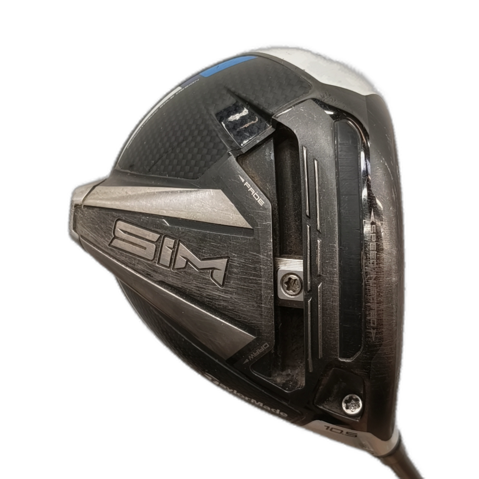 TaylorMade SIM Driver / Flex Regular / Loft 10.5 [model:silueta] [bg:handrolled]