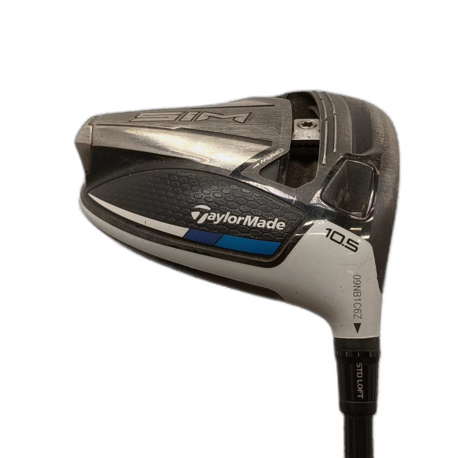 TaylorMade SIM Driver / Flex Regular / Loft 10.5 [model:silueta] [bg:handrolled]