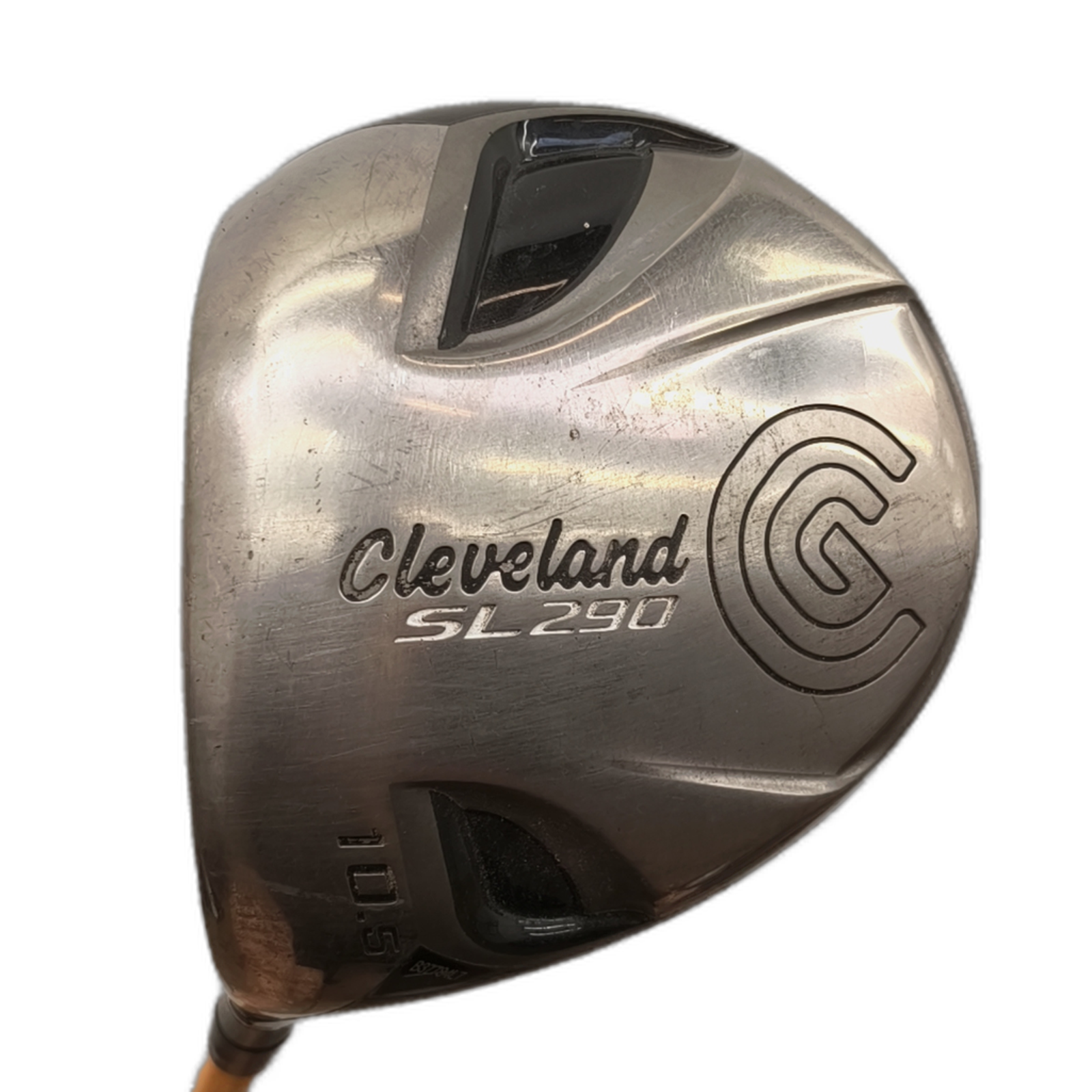 Venstre Cleveland SL 290 Driver / Flex Regular / Loft 10.5 [model:silueta] [bg:handrolled]