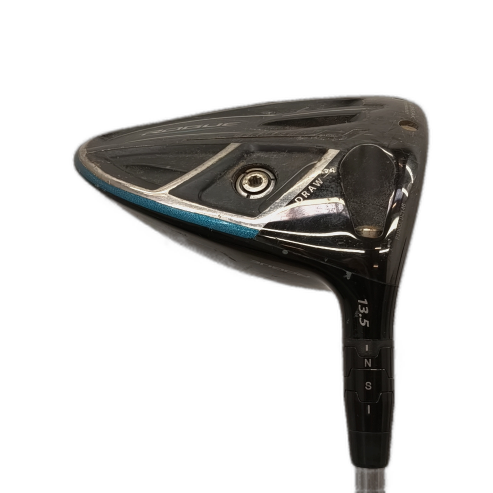 Callaway Rogue Draw Driver / Flex Ladies / Loft 13.5 [model:silueta] [bg:handrolled]